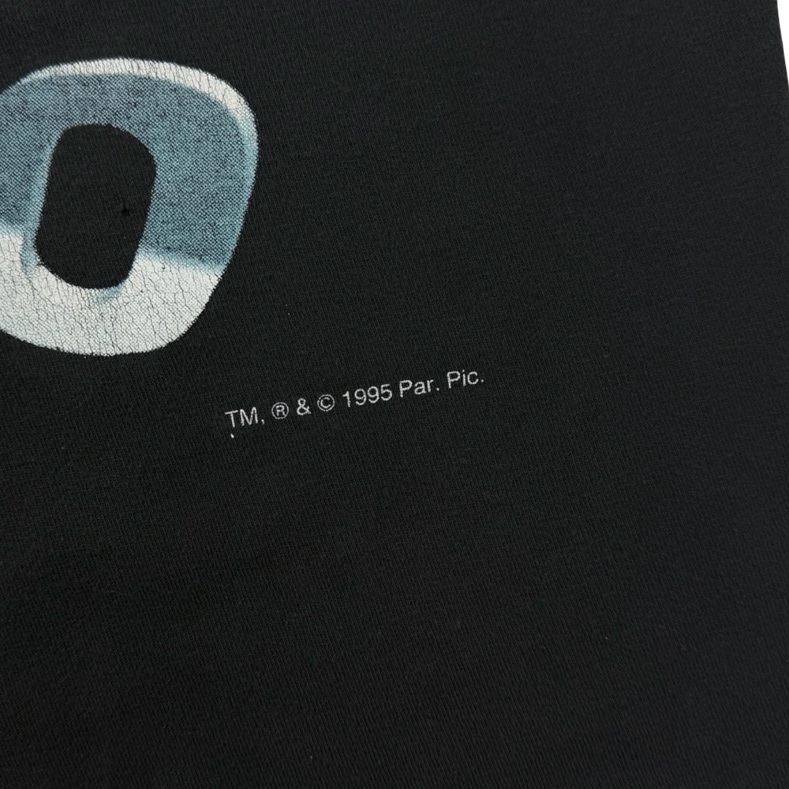 1995 Star Trek The Next Generation T-Shirt Black