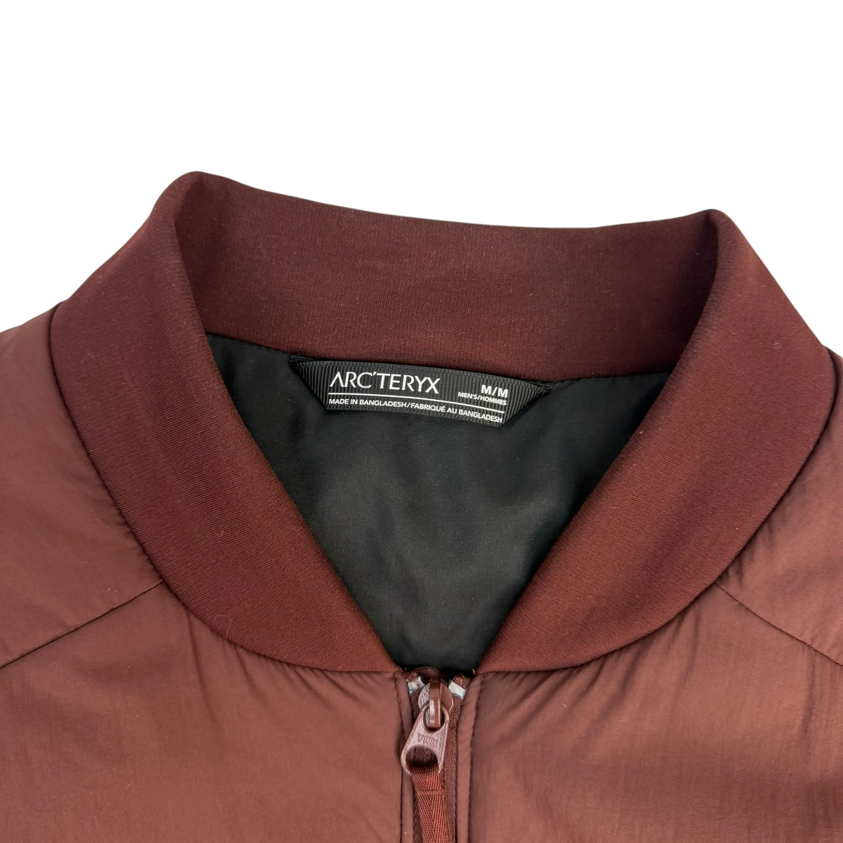 Arcteryx Seton Insulated Bomber Jacket Burgundy