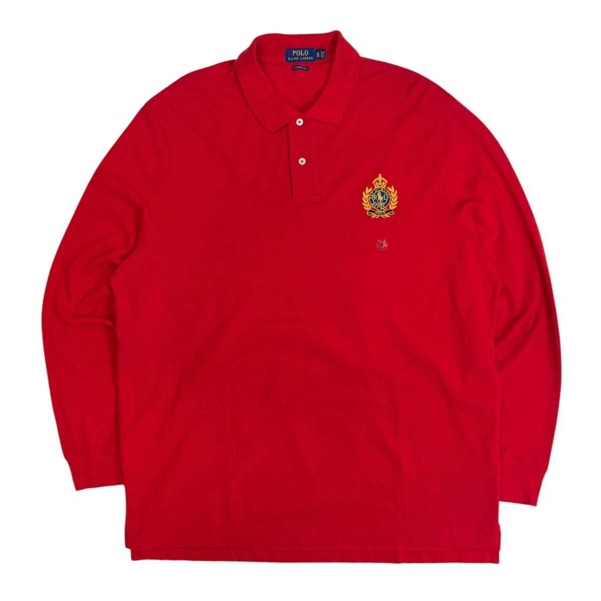 Vintage 90’s Polo Ralph Lauren Long-Sleeve Red
