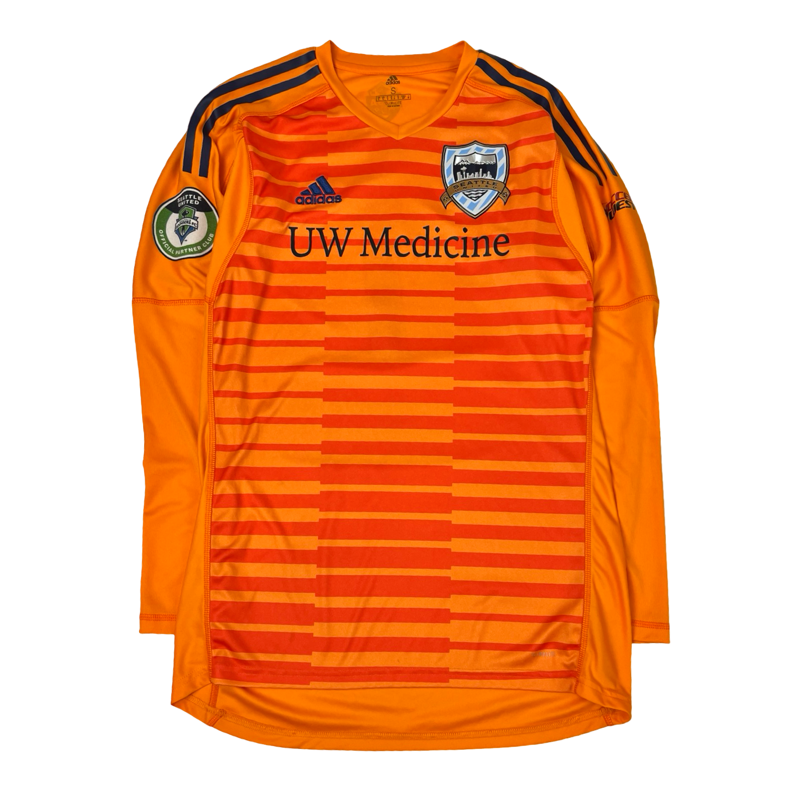 Seattle Sounders FC Youth Goalkeeper Jersey Orange