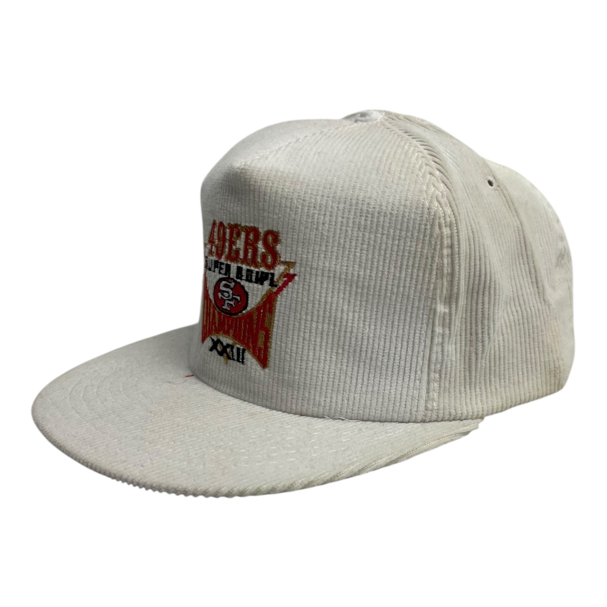 Vintage San Francisco 49ers Corduroy Ted Fletcher Hat