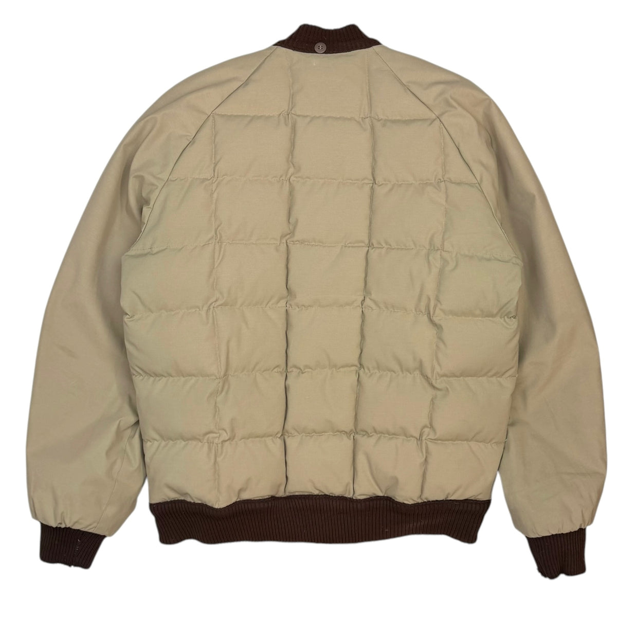Vintage Reversible Hunting Down Jacket Tan/Orange