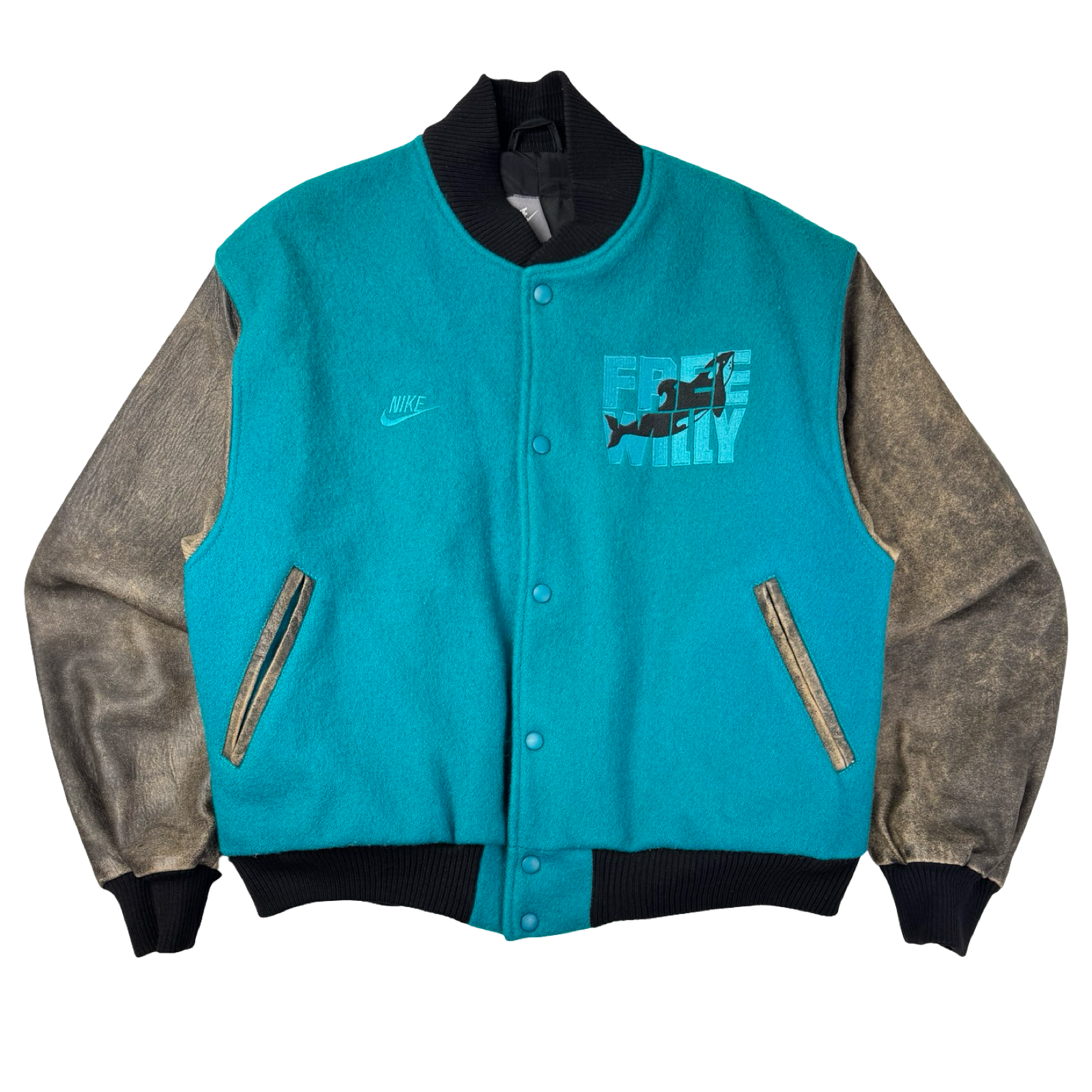 1993 Nike Apparel Free Willy Promo Varsity Jacket