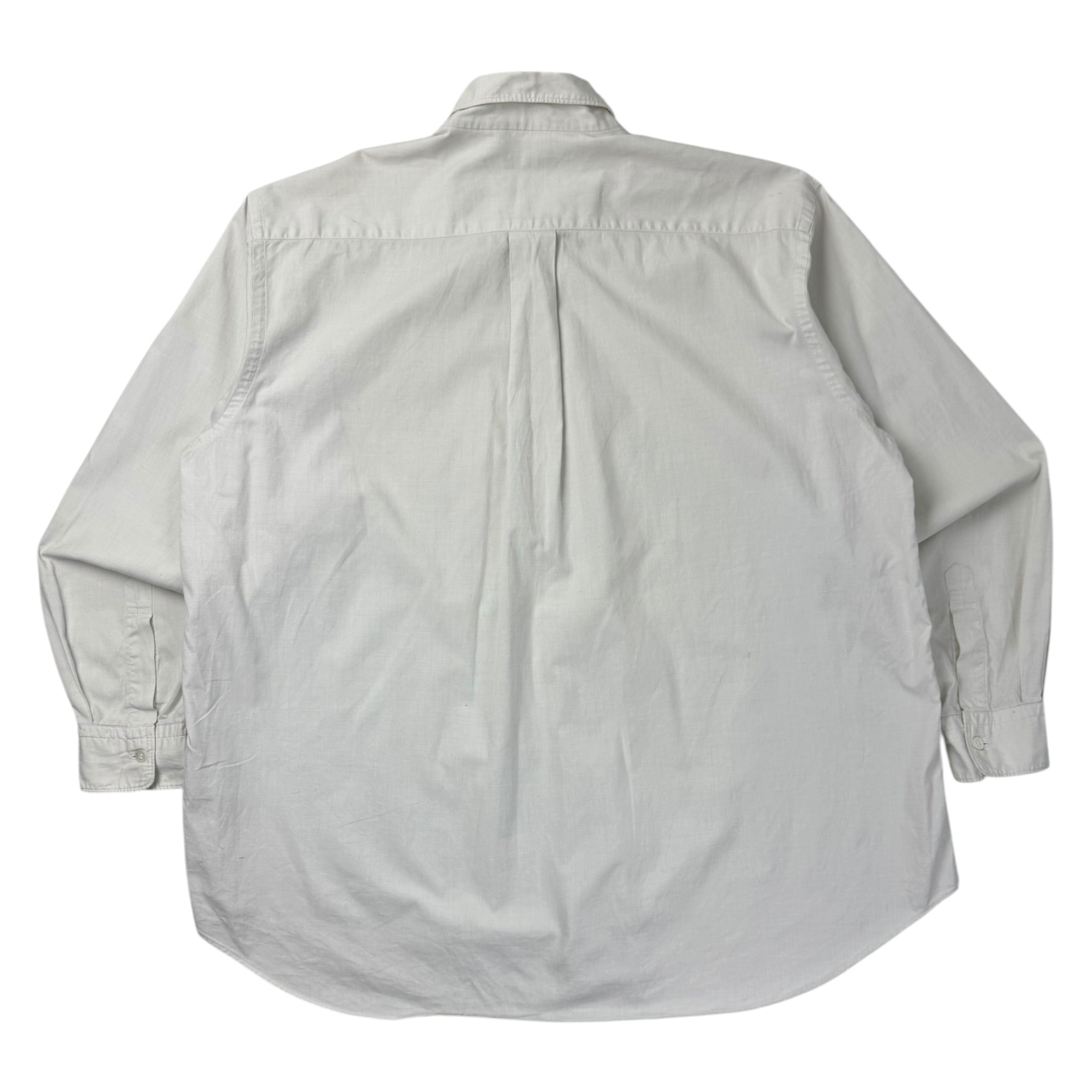 Comme Des Garçons Button Up Shirt White
