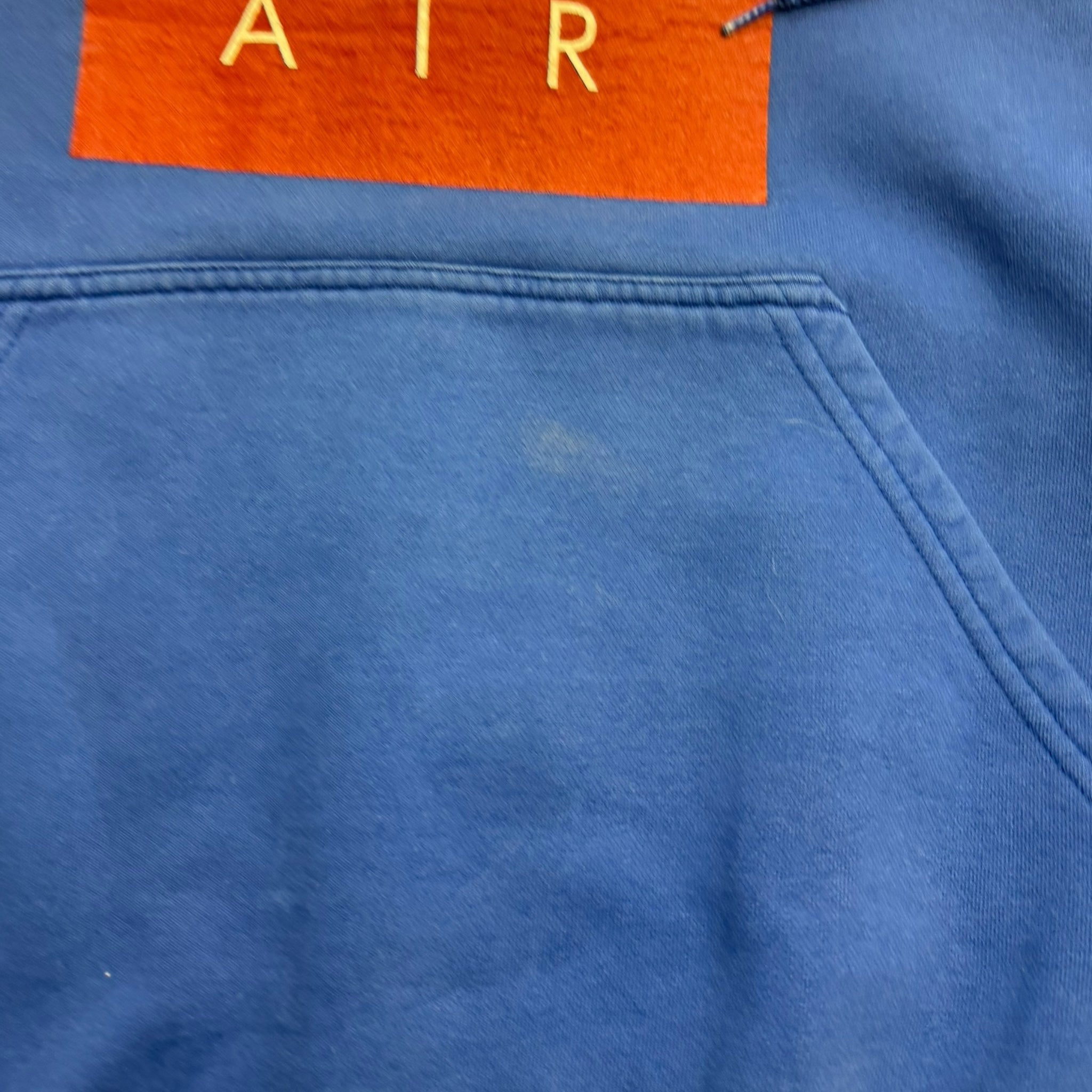 Vintage Nike Air Logo Hoodie Royal Blue