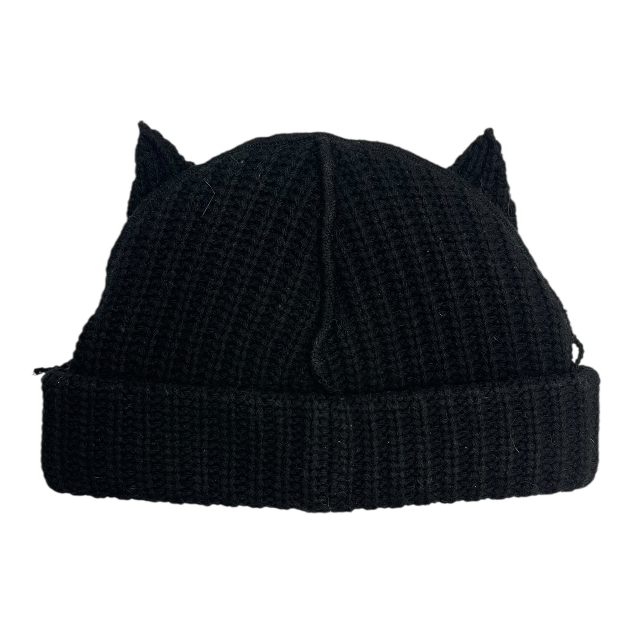 Charles Jeffrey Loverboy Cat Ears Beanie Black