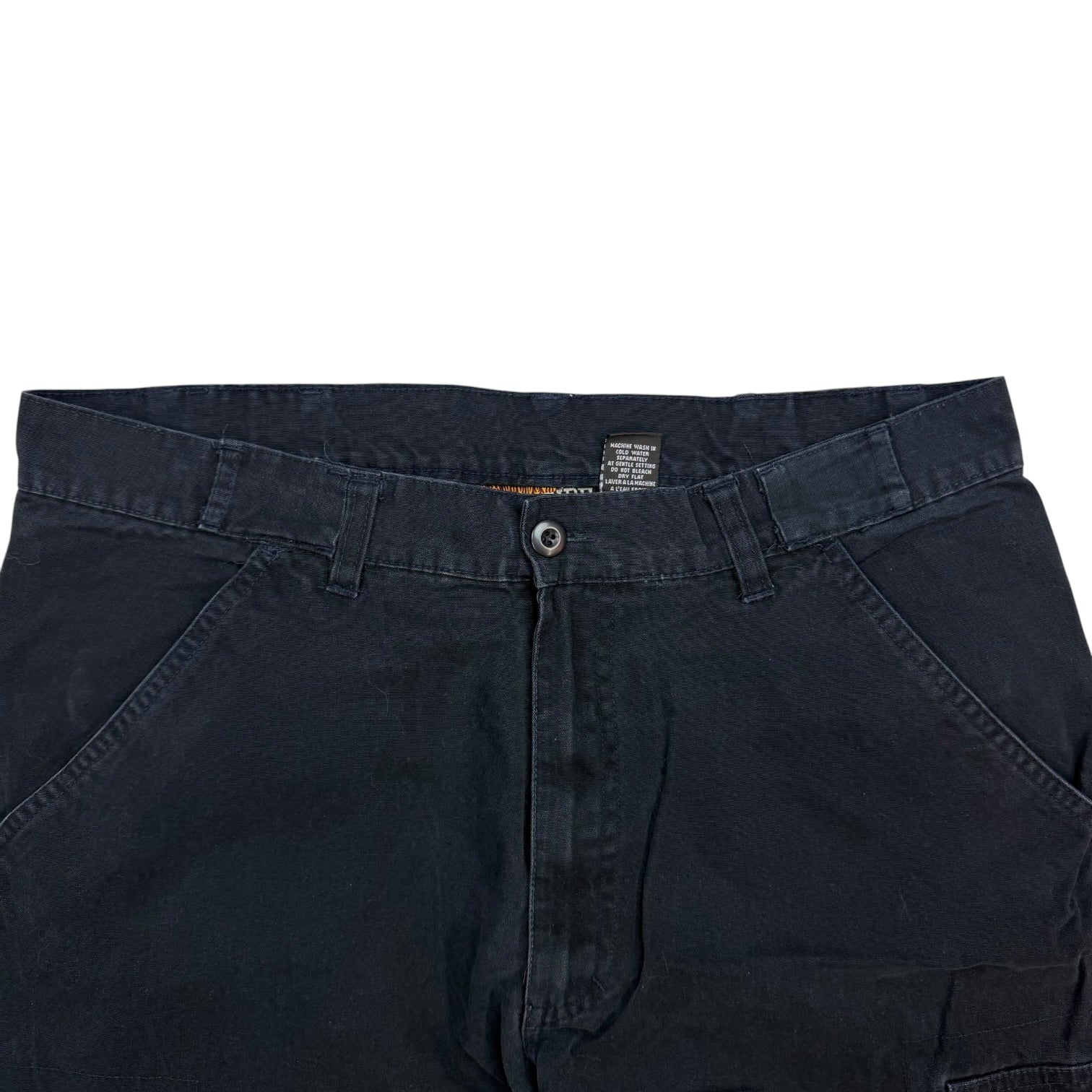 Vintage Burnside Cargo Pants Black
