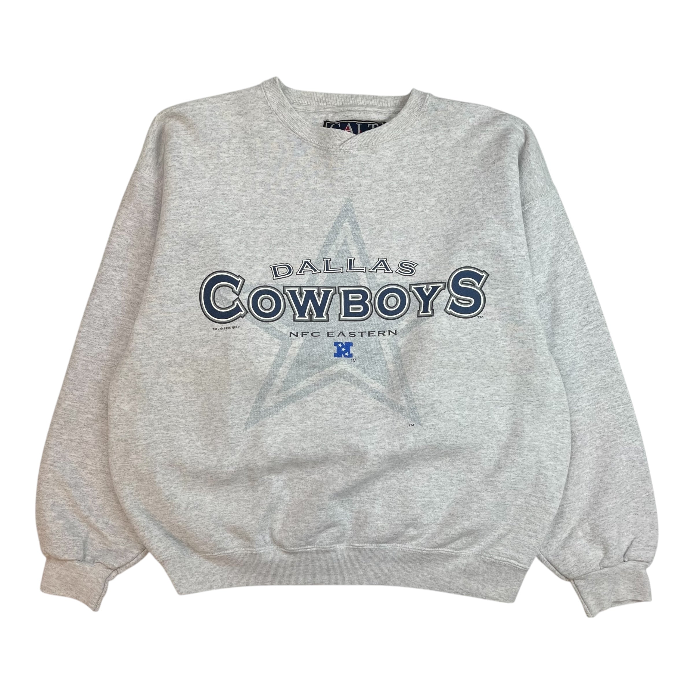 1995 Dallas Cowboys Crewneck Grey