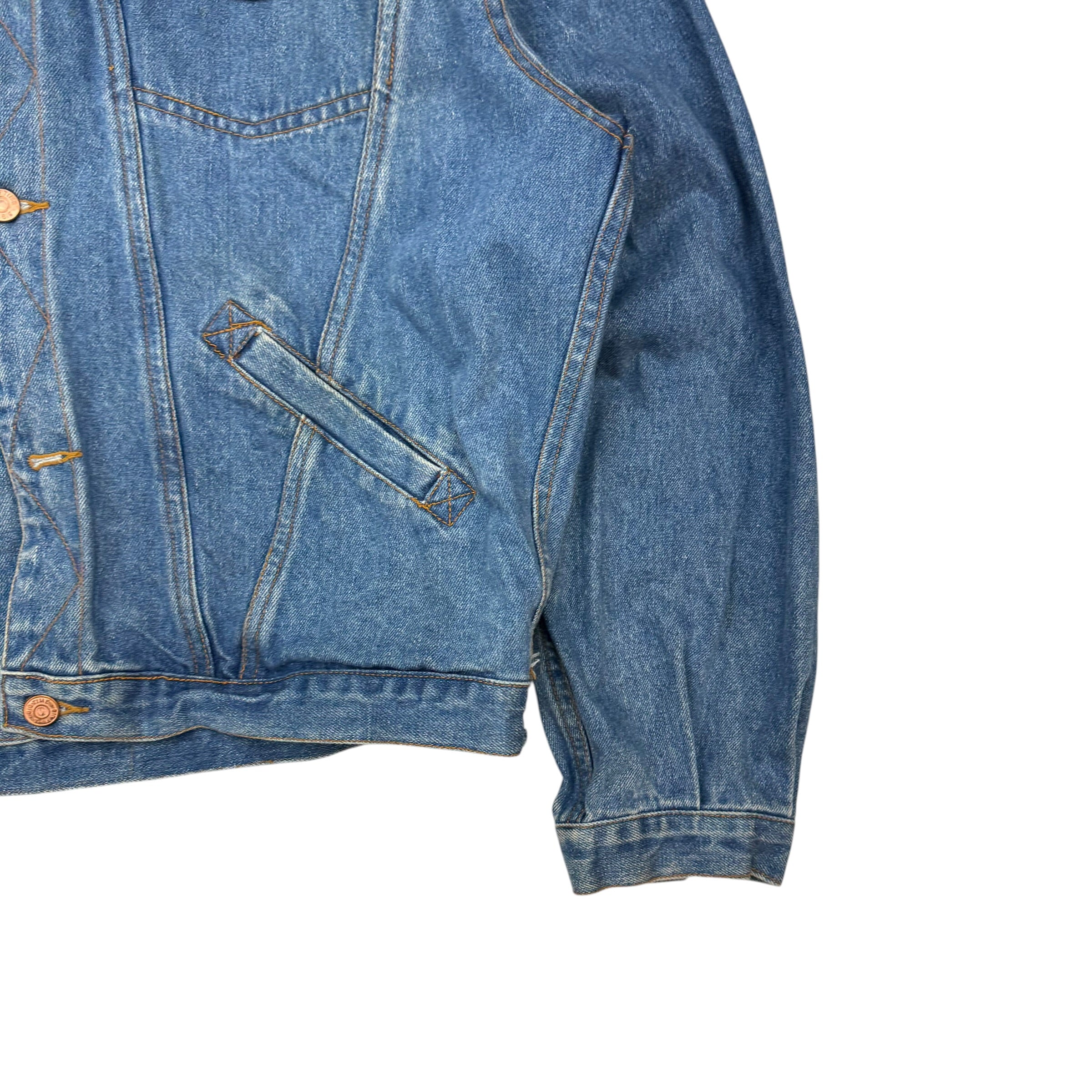 Vintage Big Time Denim Jacket Dark Wash
