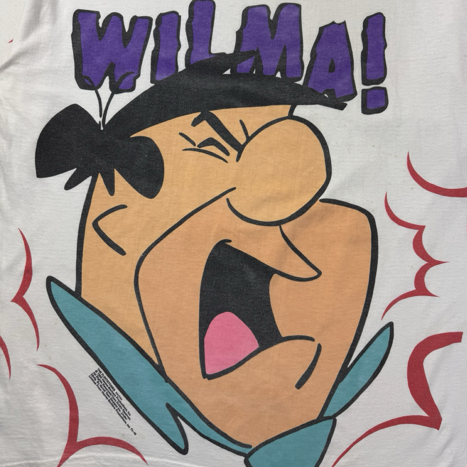 1993 The Flintstones “Wilma!” Cartoon T-Shirt