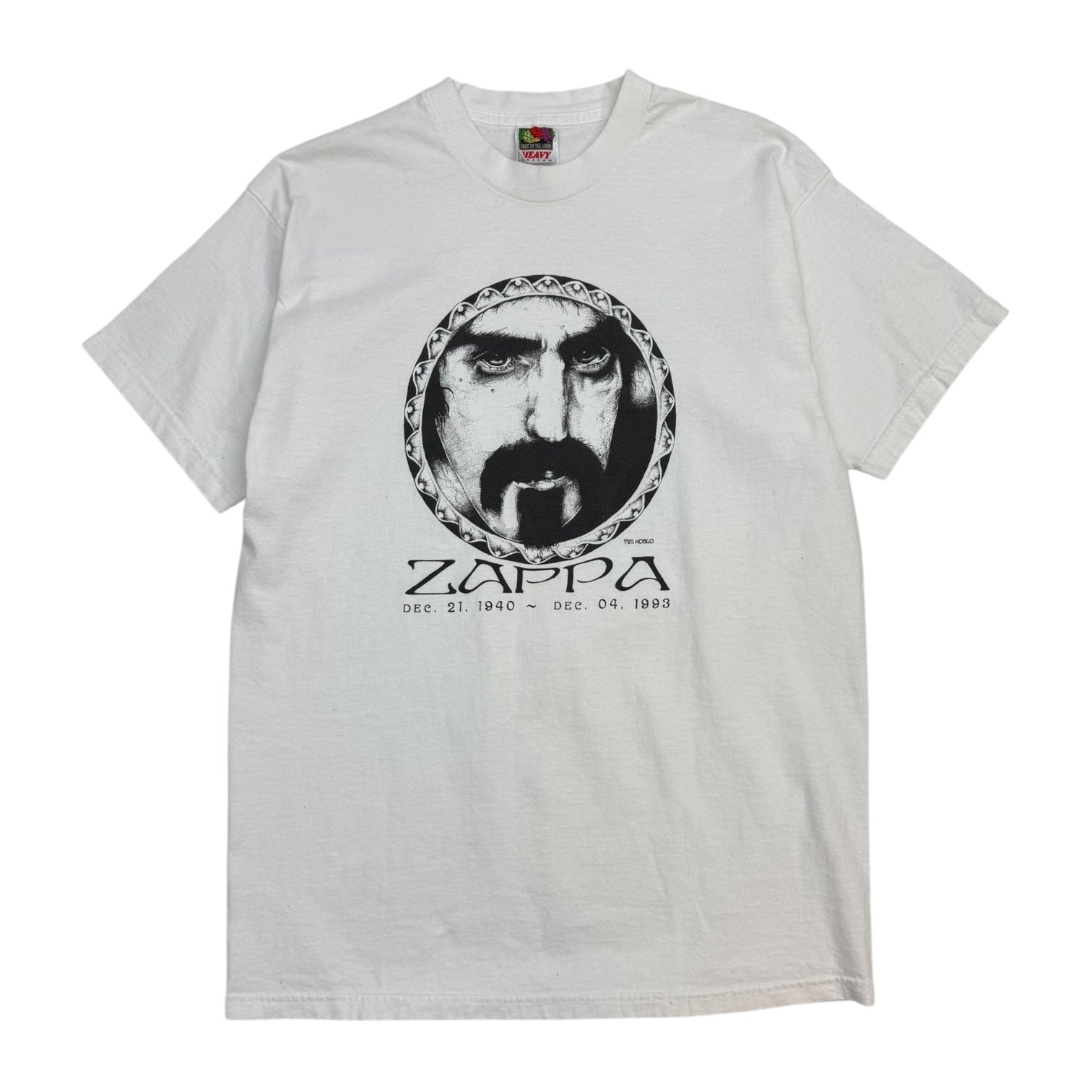Vintage Zappa Tribute T-Shirt White