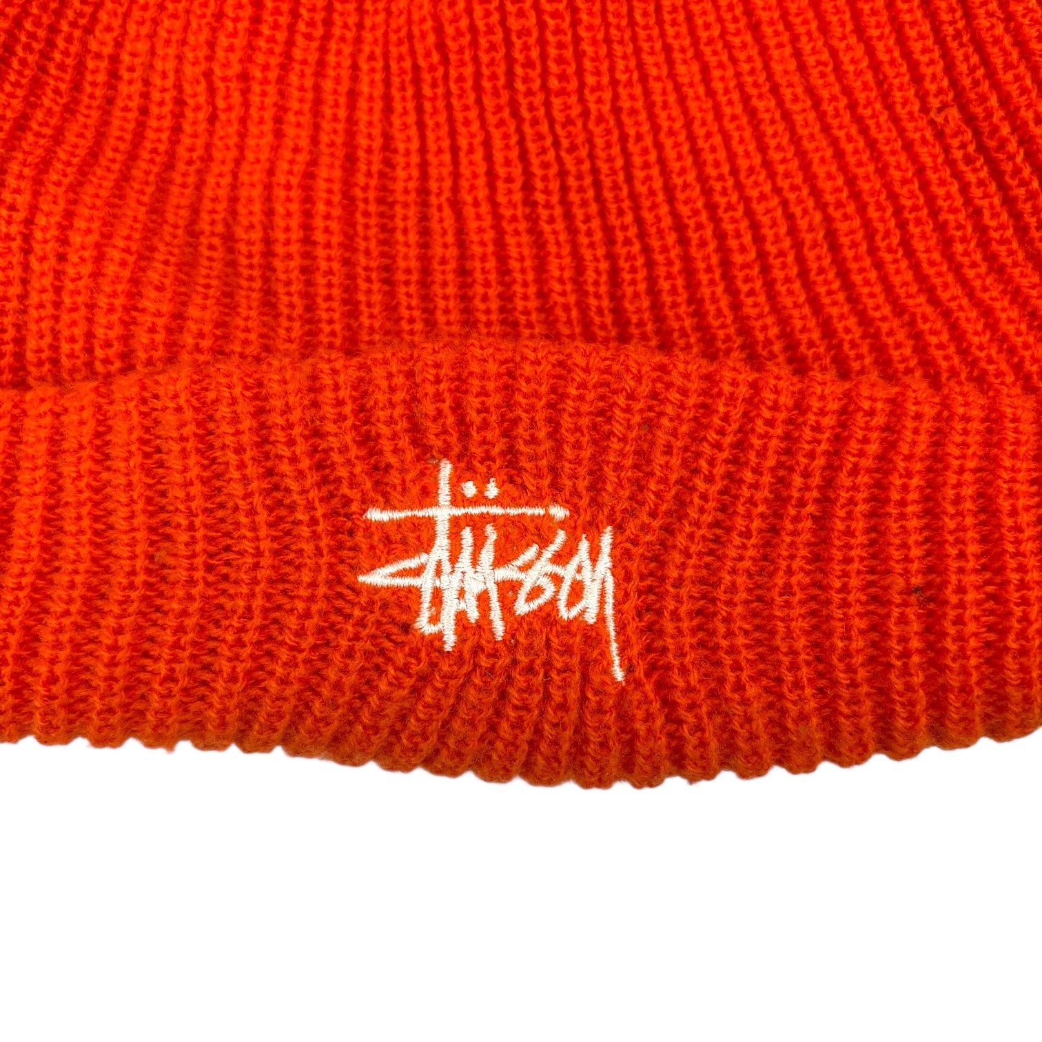 Stüssy Basic Cuff Beanie Orange