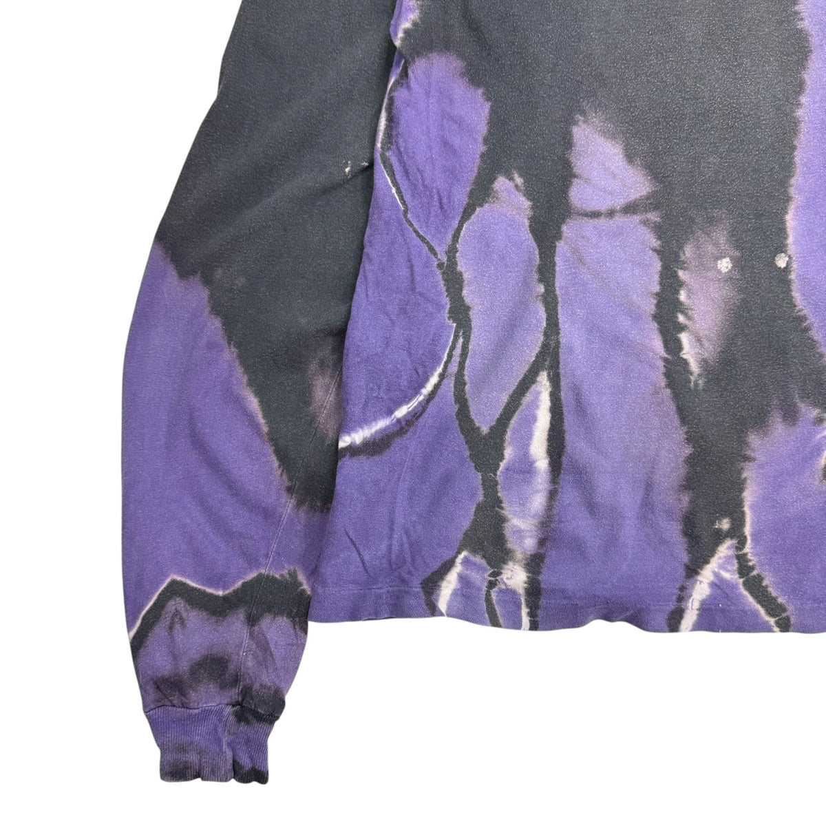 Vintage Chip And Pepper Wetwear Tie Dye L/S Tee Purple