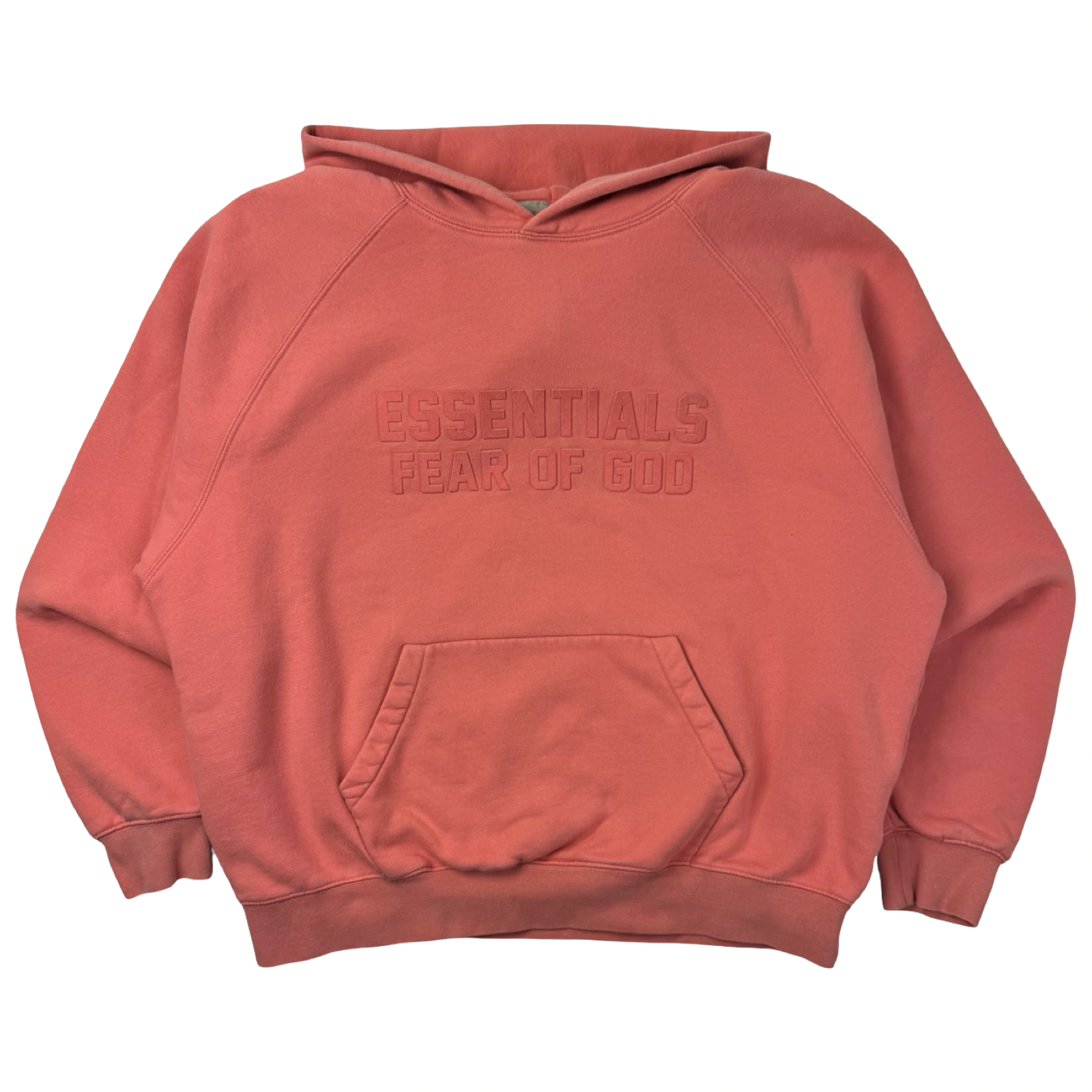 Fear of God Essentials Hoodie Coral