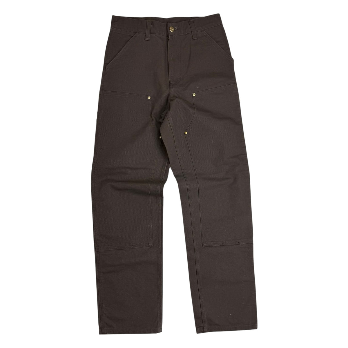 (W) Carhartt WIP Double Knee Pants Brown