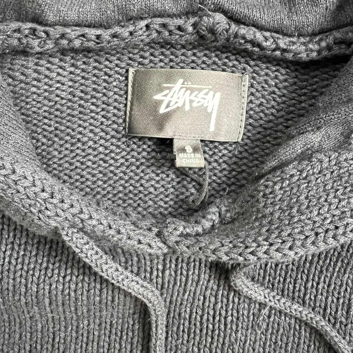 Stussy Beach Hooded Sweatshirt Black