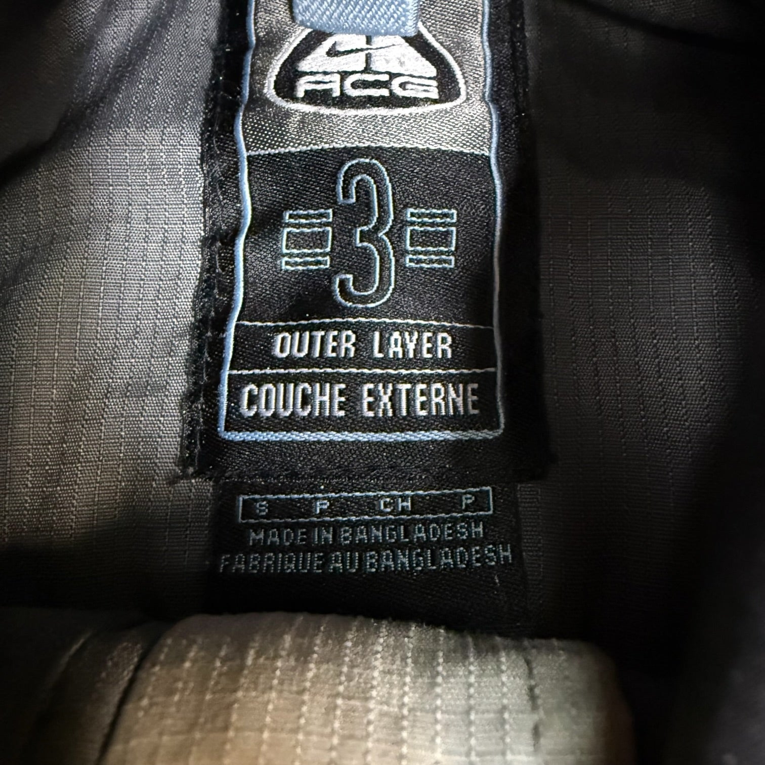 Vintage Nike ACG Outer Layer Jacket Grey/Blue