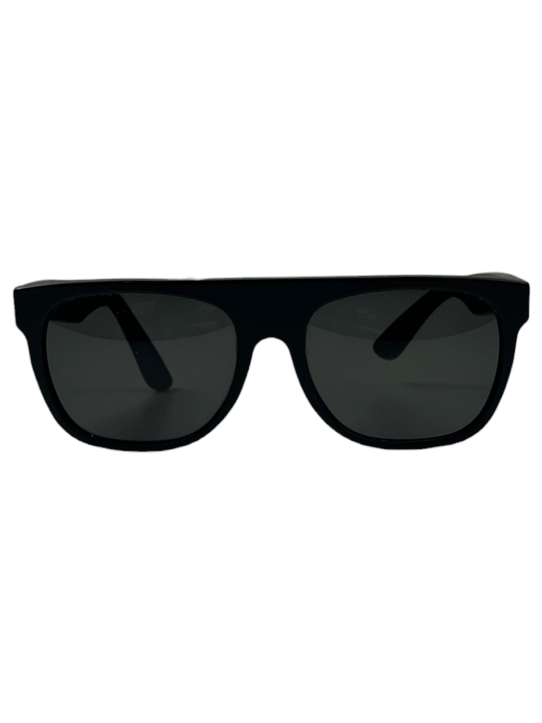 Retrosuperfuture Flat Top Black Sunglasses