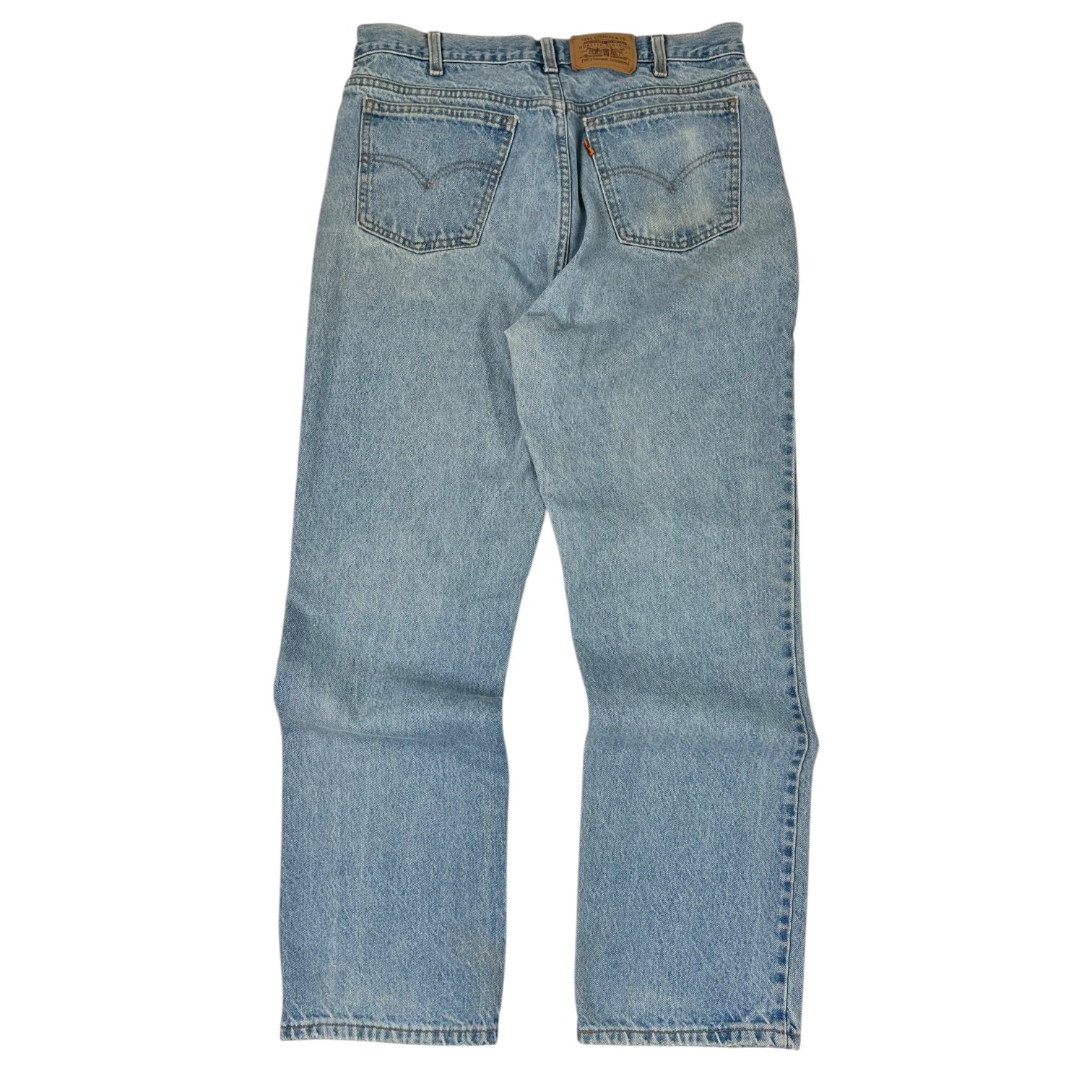 Levi's 505 Regular Fit Straight Leg Jeans Light-Wash Denim