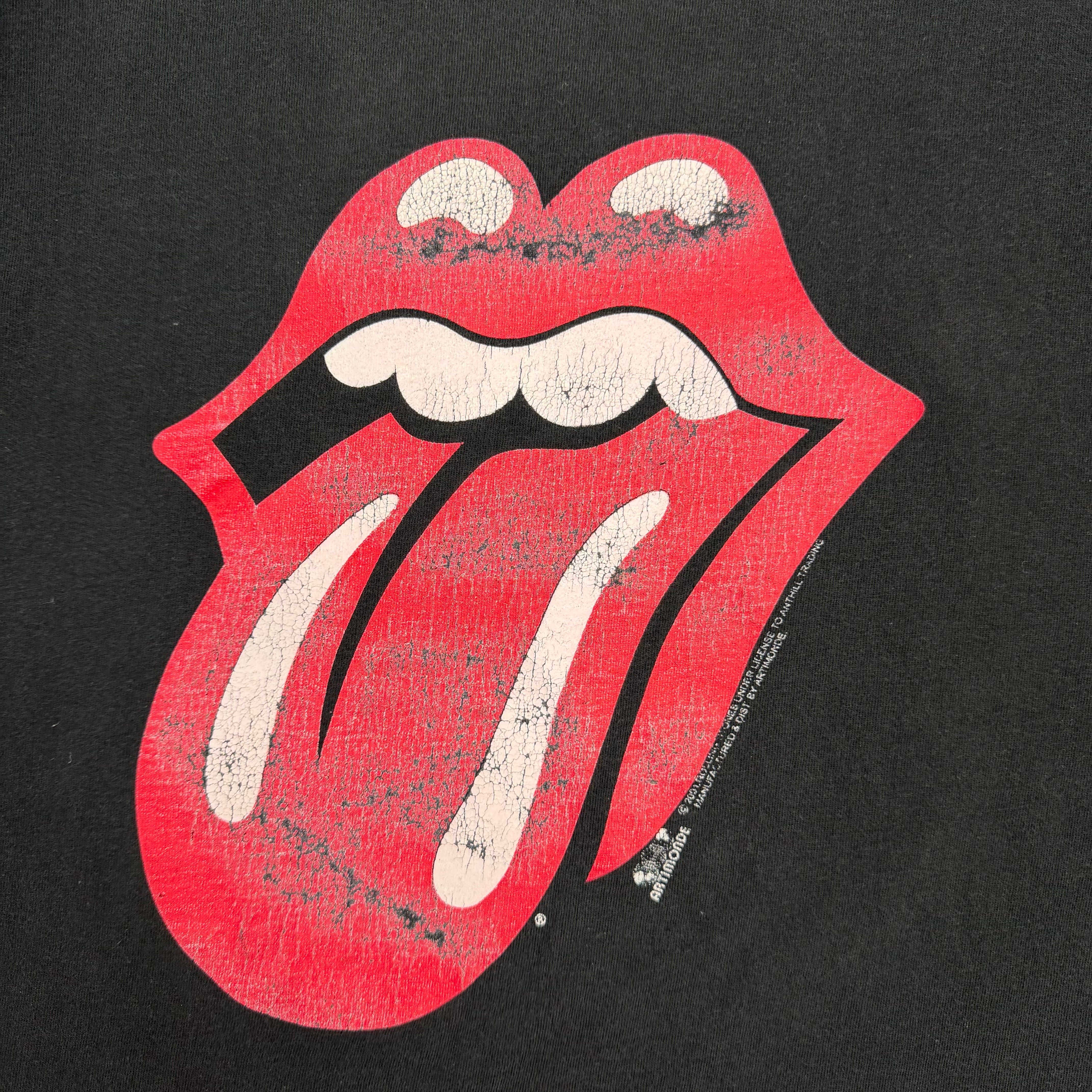 2001 The Rolling Stones Tee Black