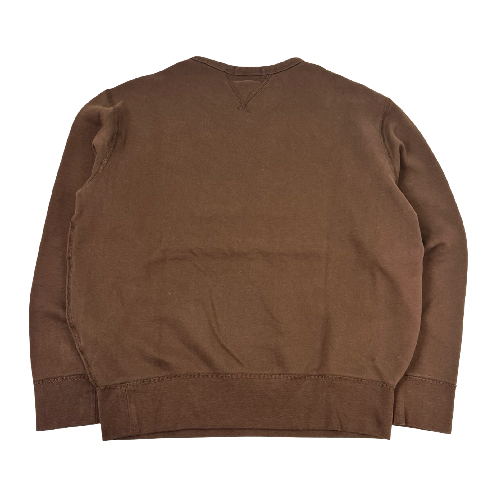 Polo Ralph Lauren Crew-Neck Fleece Sweatshirt Brown