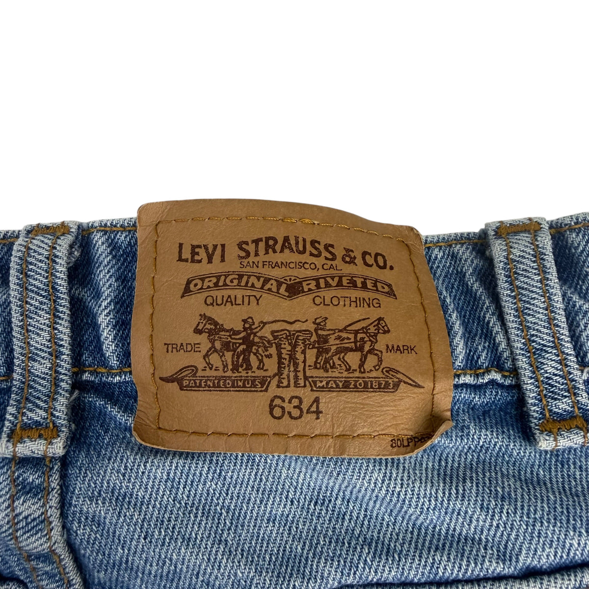 Vintage Levi’s 634 Orange Tab Jeans Blue