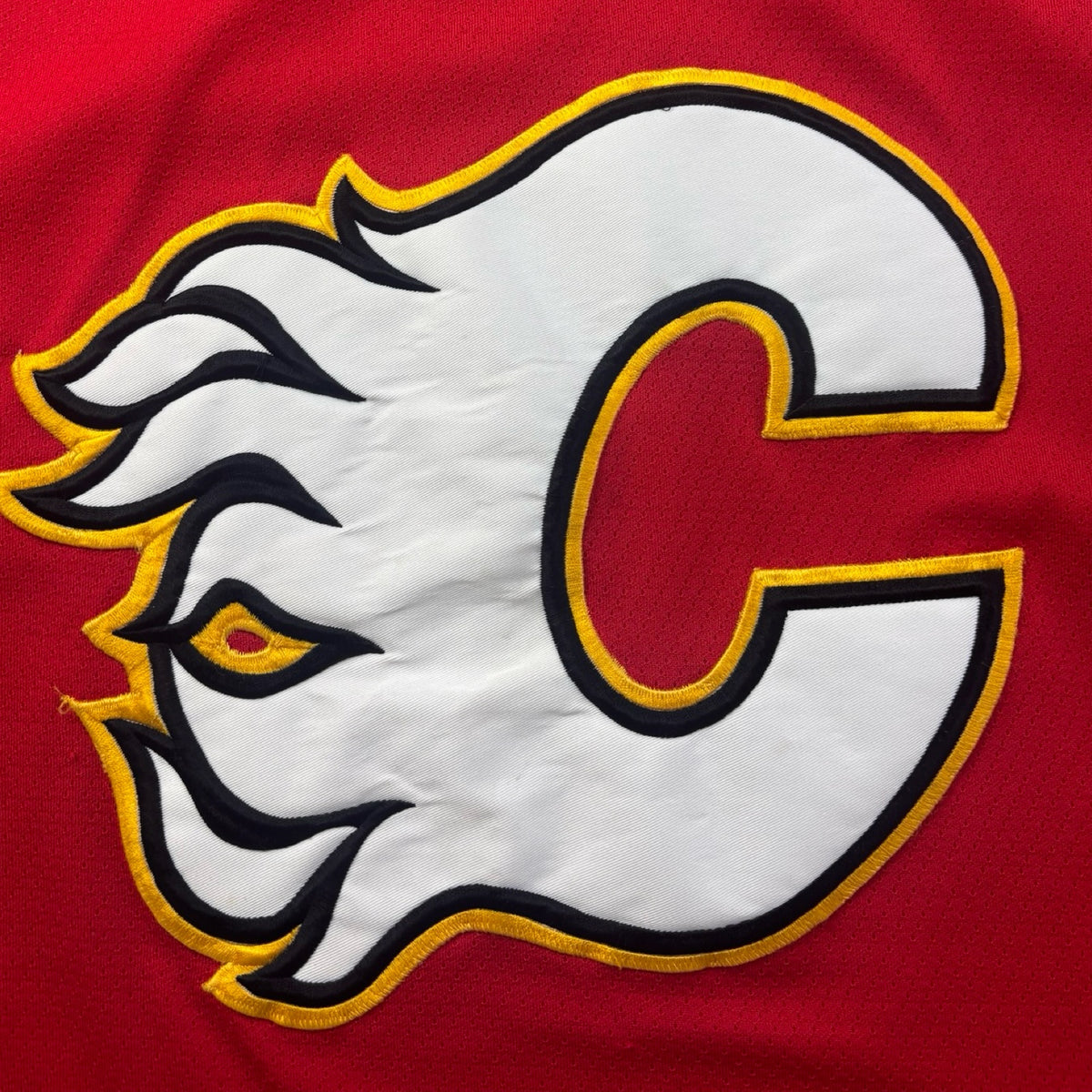 Vintage CCM Calgary Flames Pedestal NHL Away Jersey