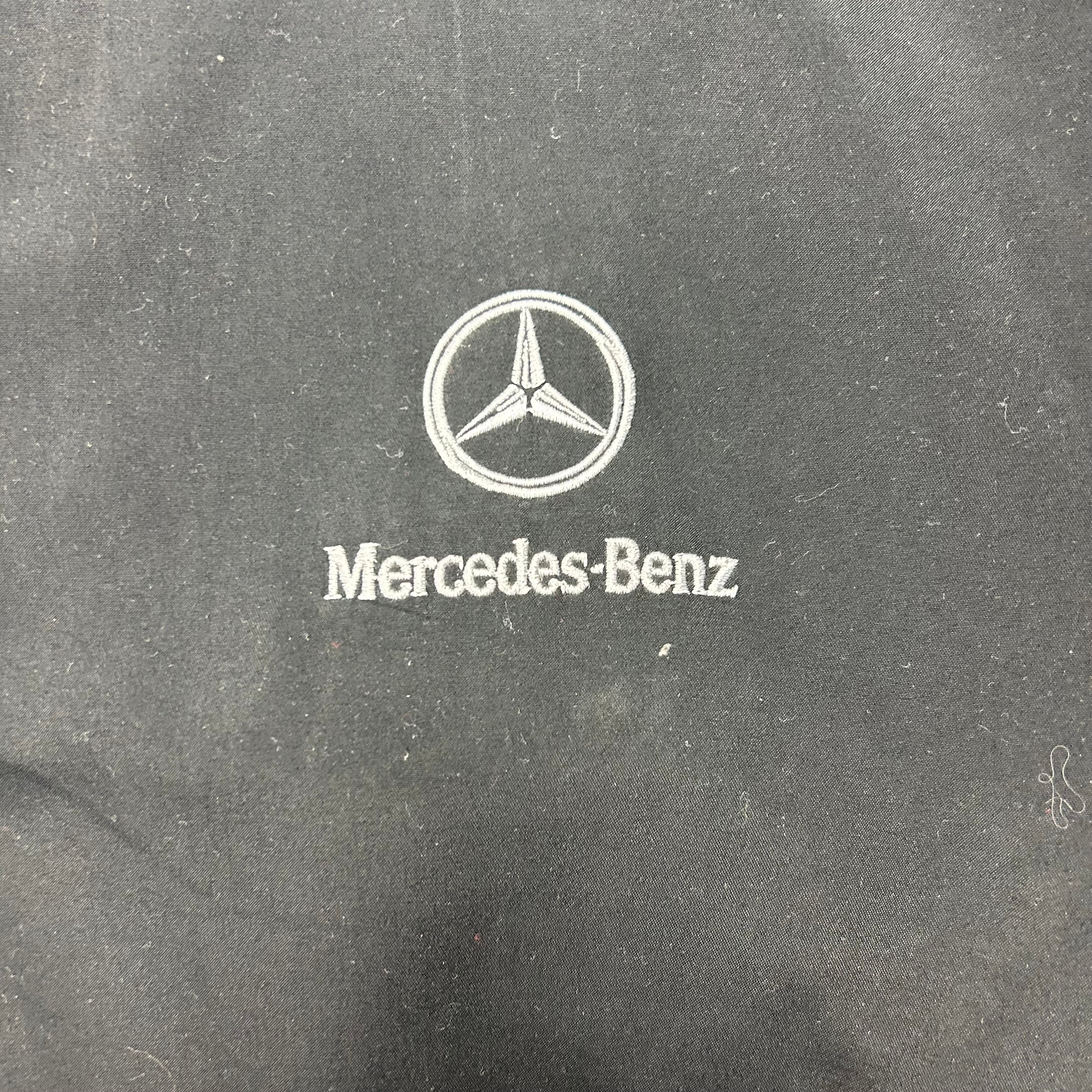 Vintage Mercedes Benz Light Bomber Jacket Black