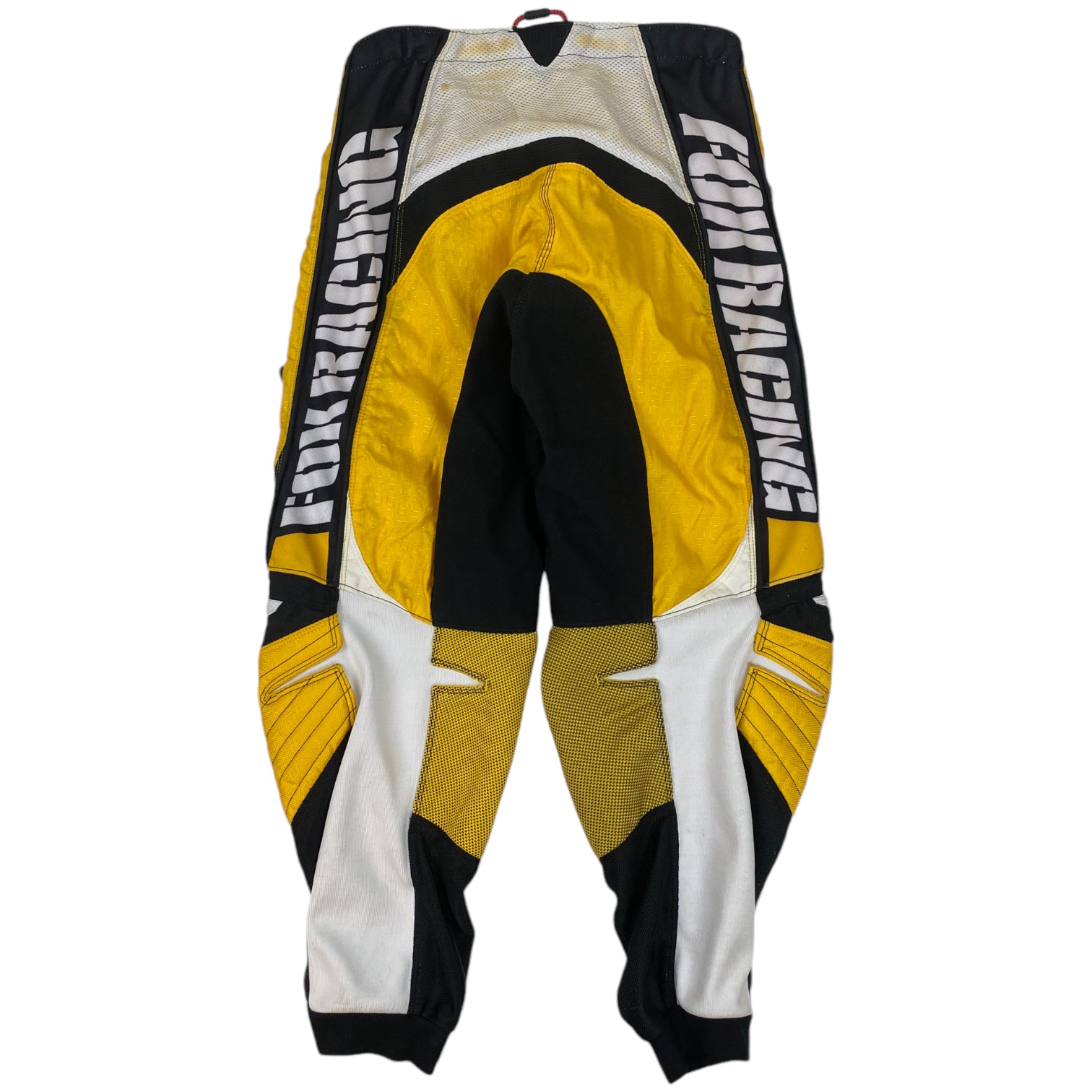 Vintage Fox Racing Motocross Pants Yellow