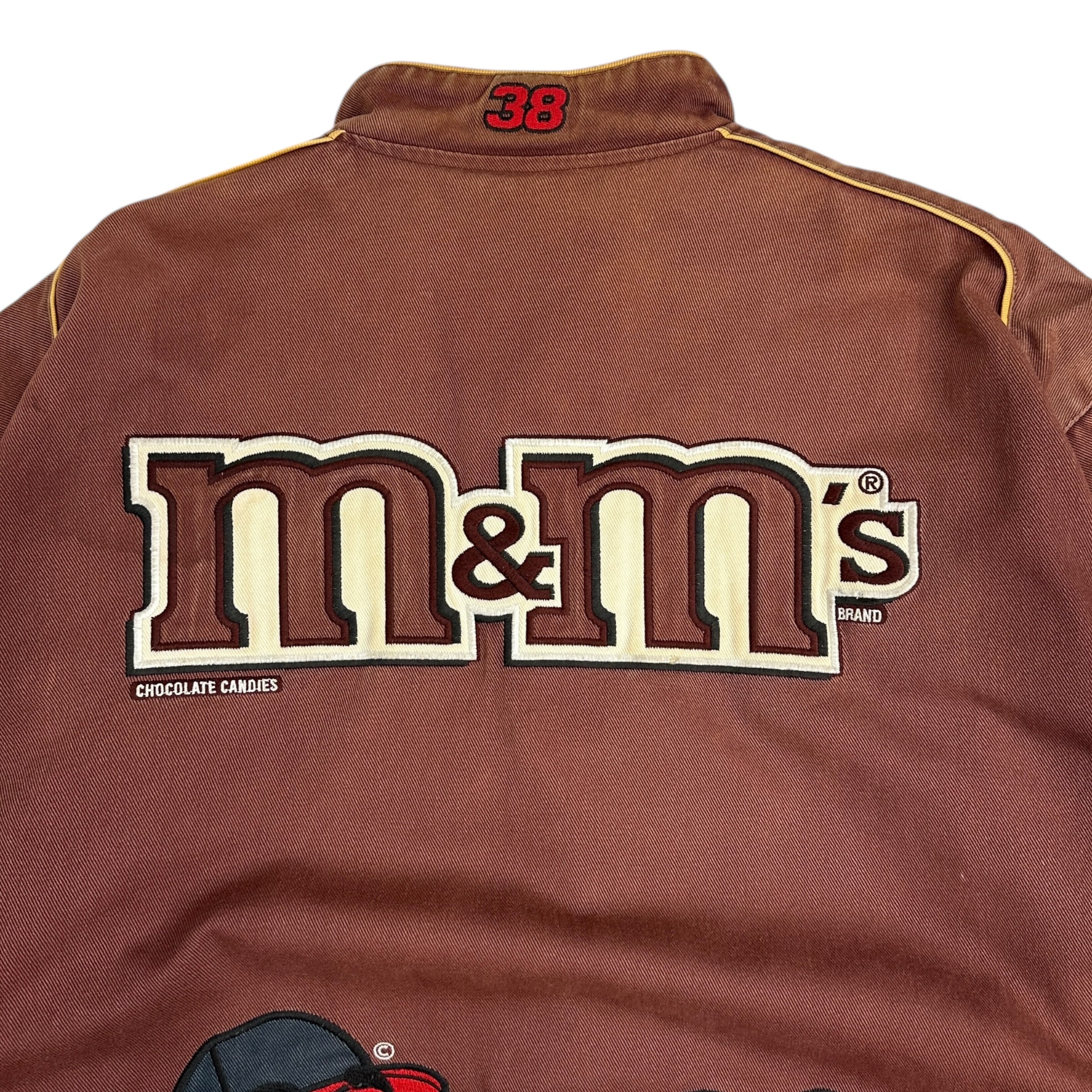 Vintage M&M’s Elliot Sander Racing Jacket Brown