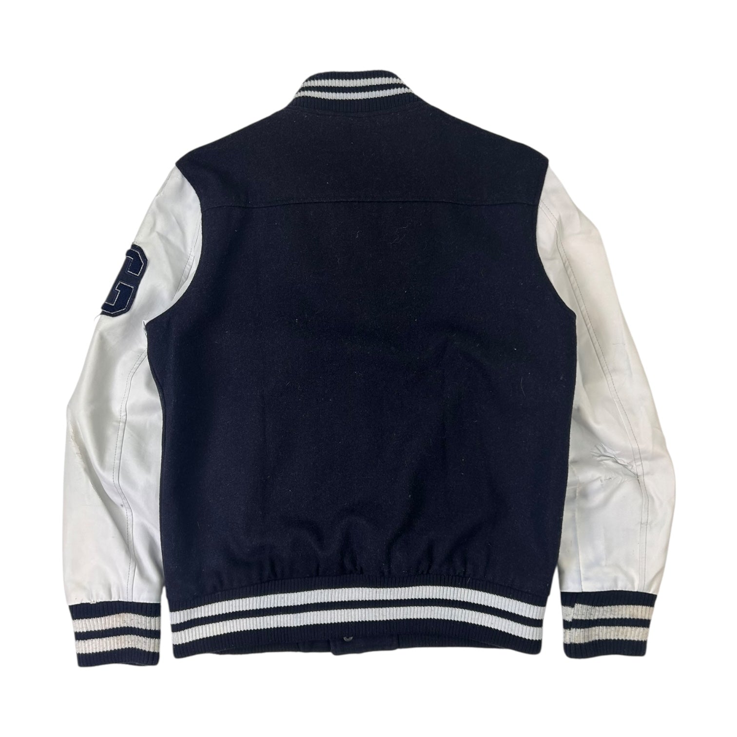 Vintage Dolce & Gabana Varsity Jacket Navy/White
