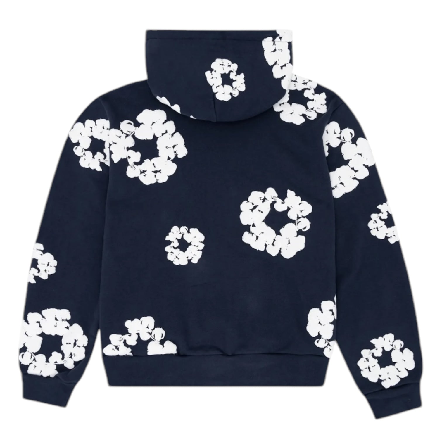 Denim Tears Cotton Wreath Hoodie Navy