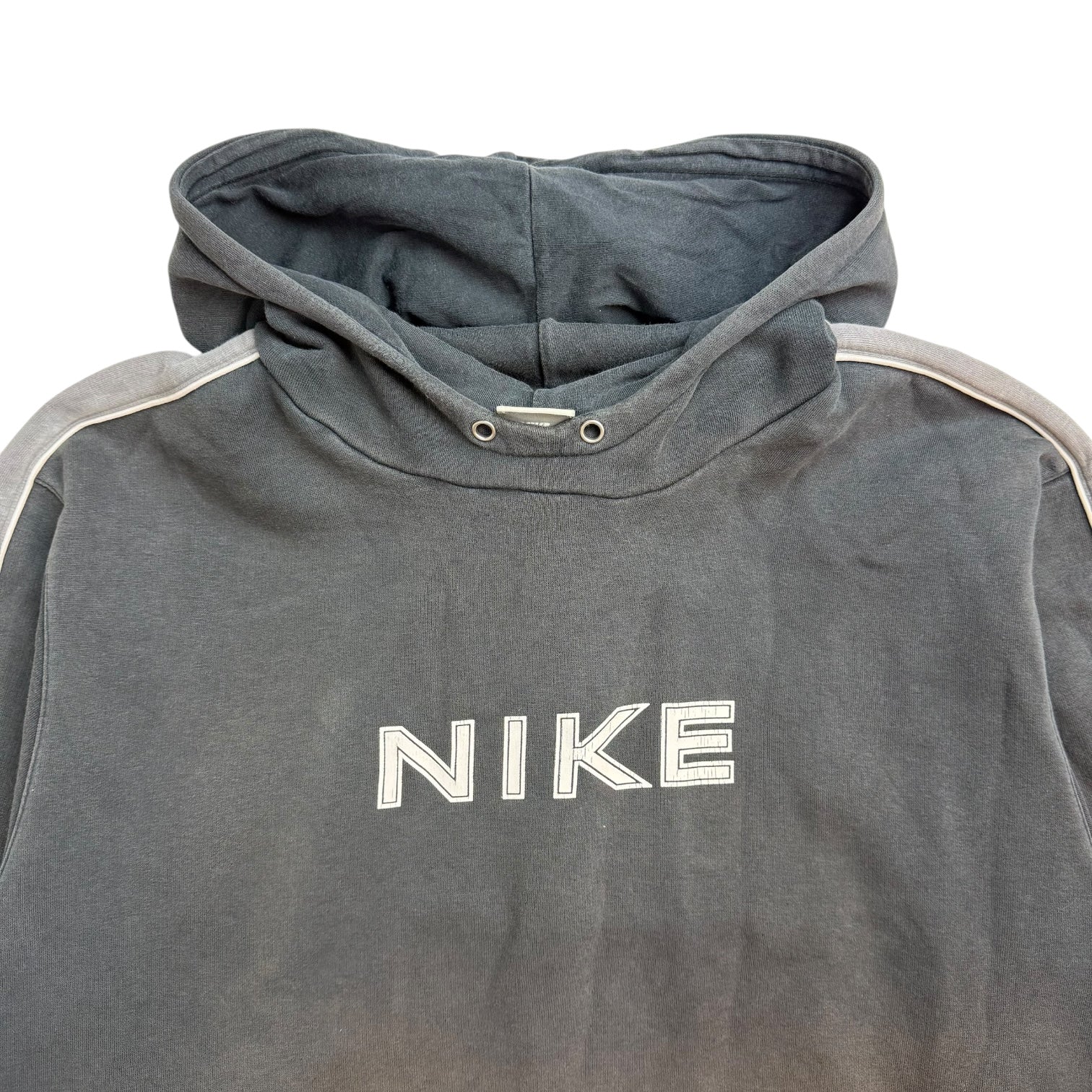 Vintage Nike Hoodie Black/Grey