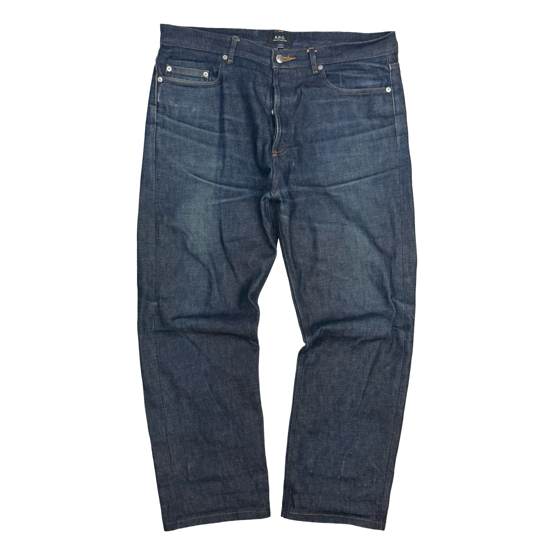 A.P.C. Jean Standard Denim Pants Raw Indigo Wash