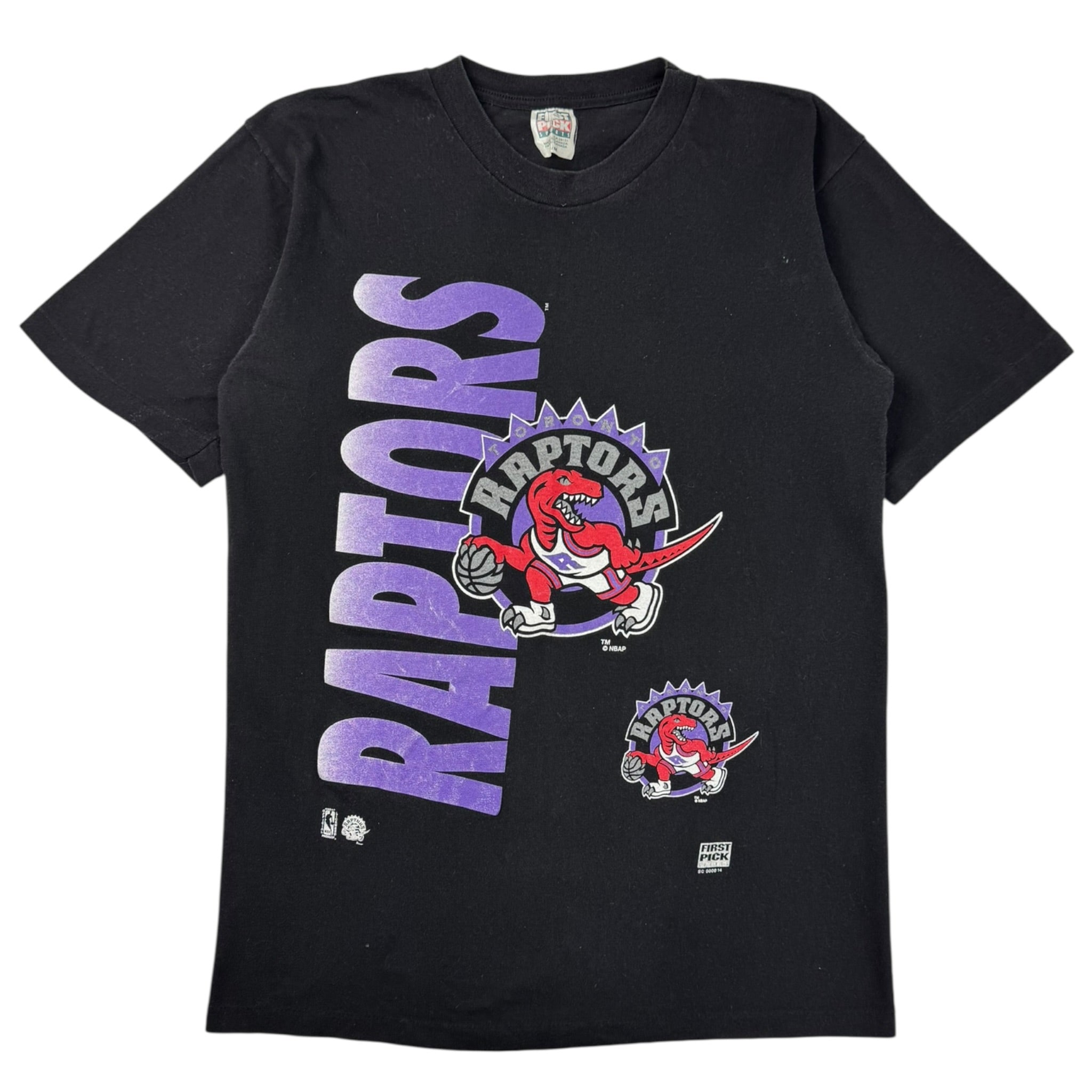 Vintage Toronto Raptors NBA T-Shirt Black