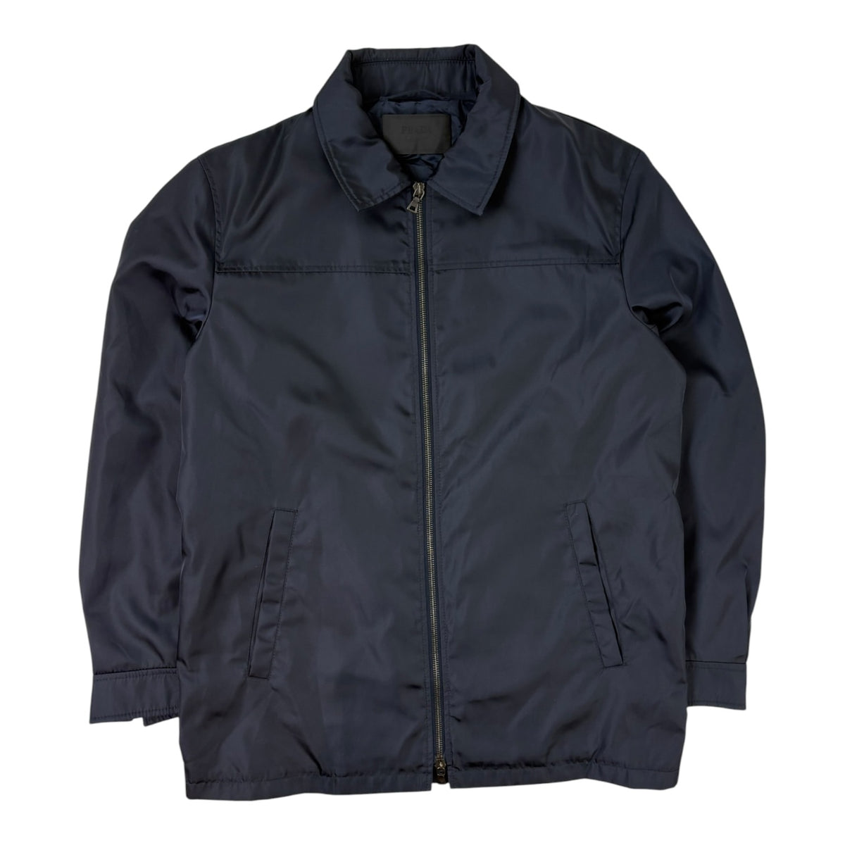 Prada Nylon Work Jacket Navy