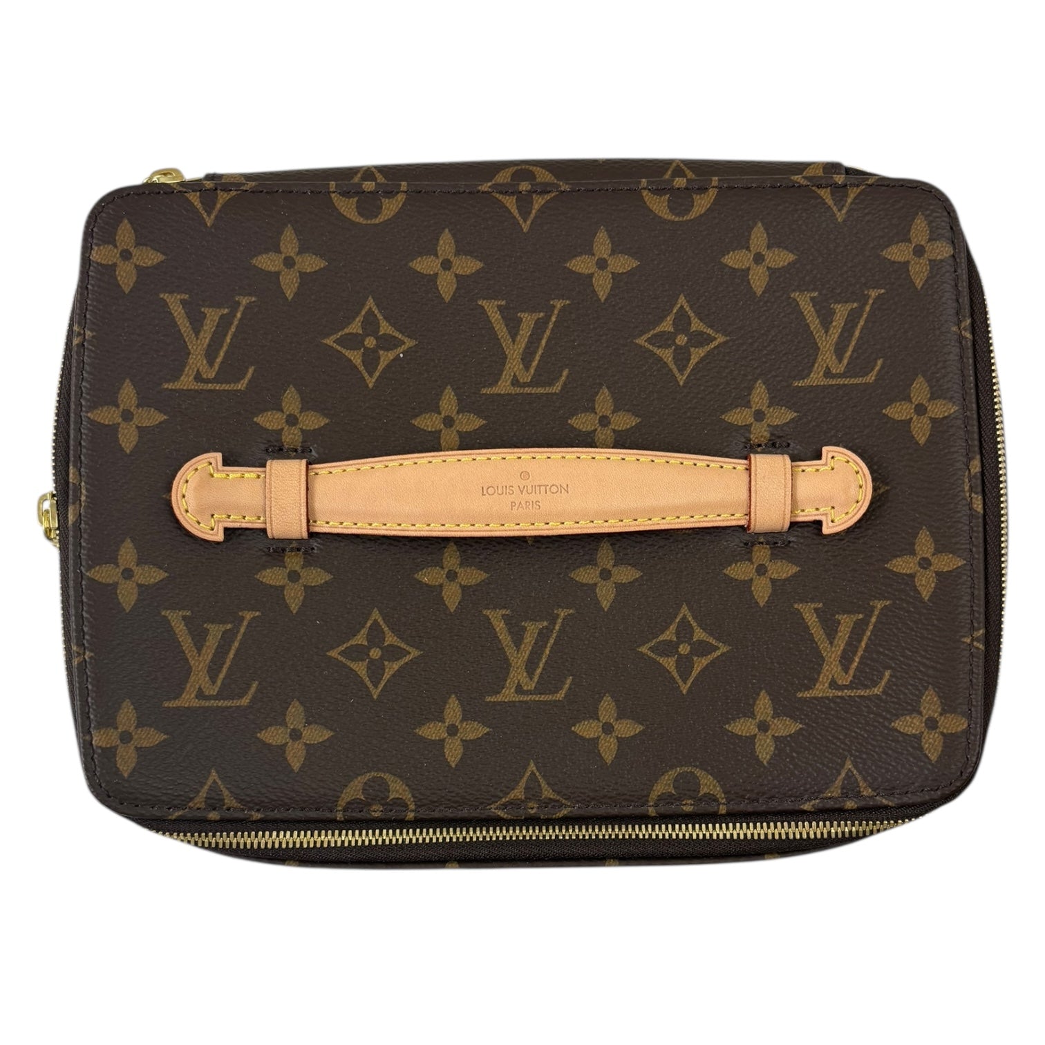 Louis Vuitton Monogram Makeup Case Brown