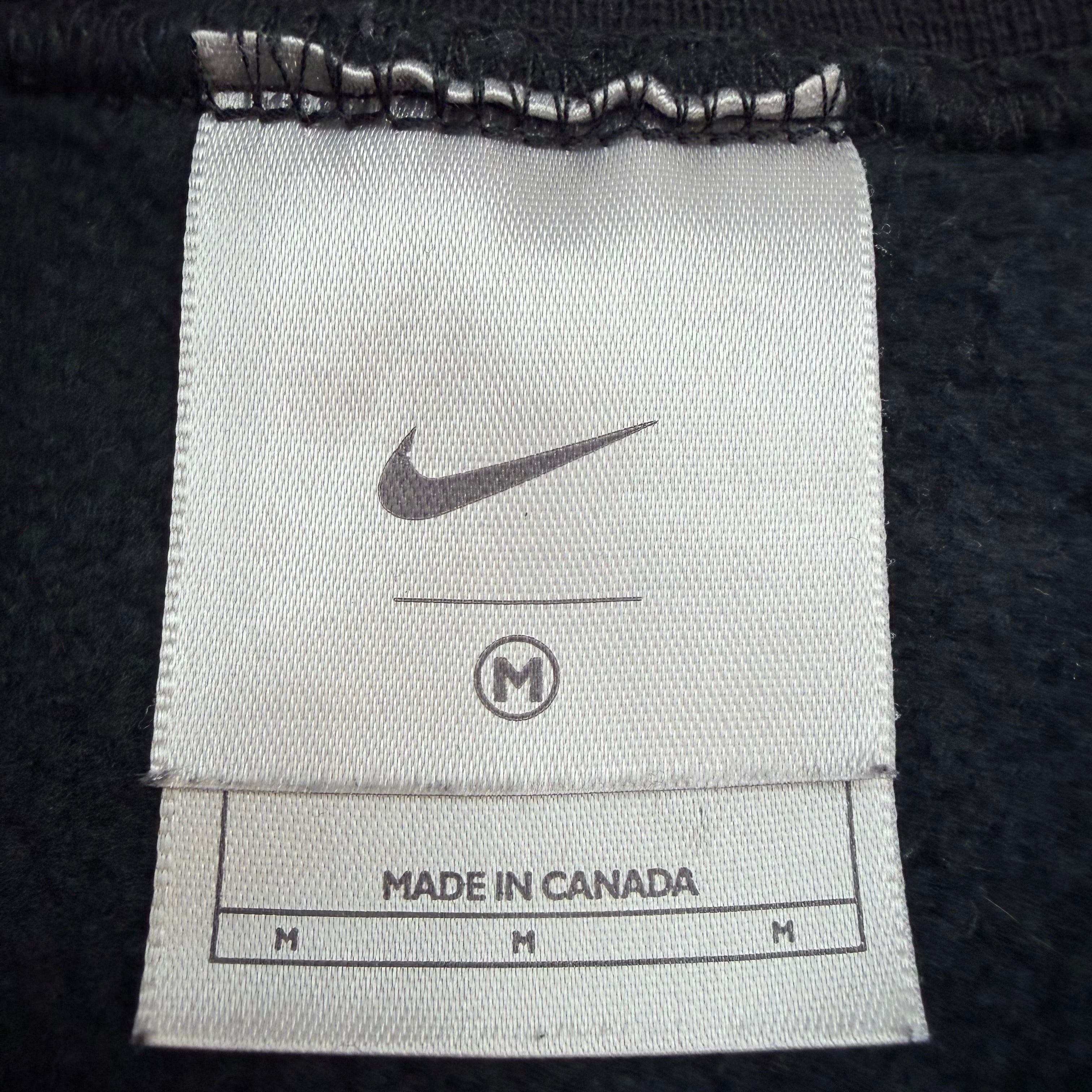 Vintage Nike Embroidered Crewneck Black