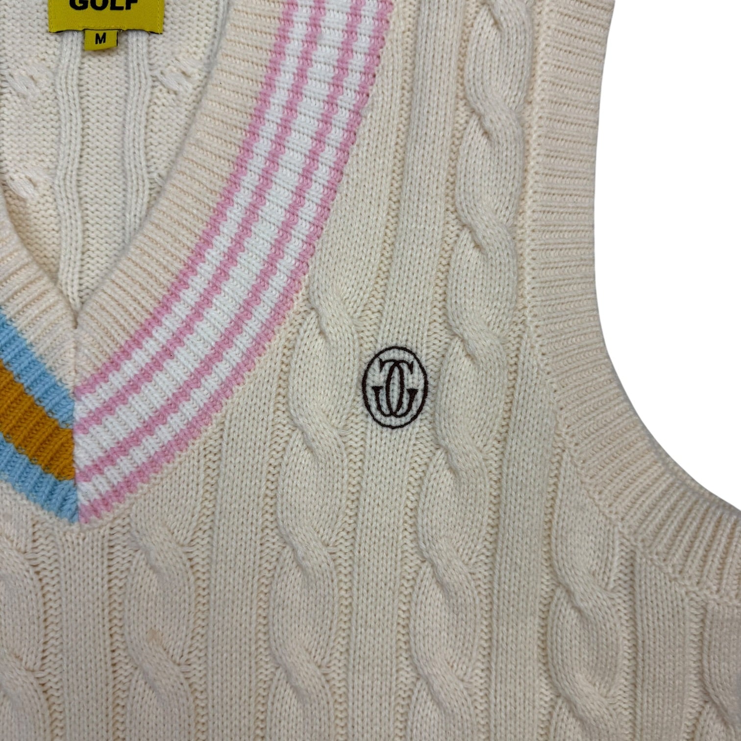 Golf Wang Sweater Vest White/Green