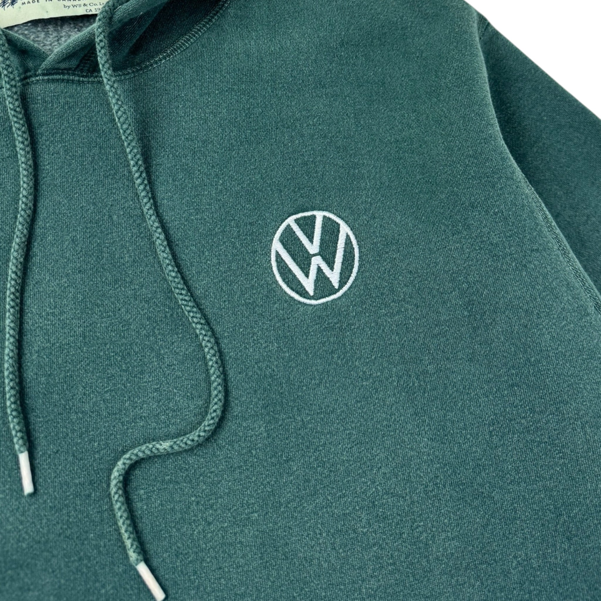 Vintage Volkswagen Hoodie Dark Teal