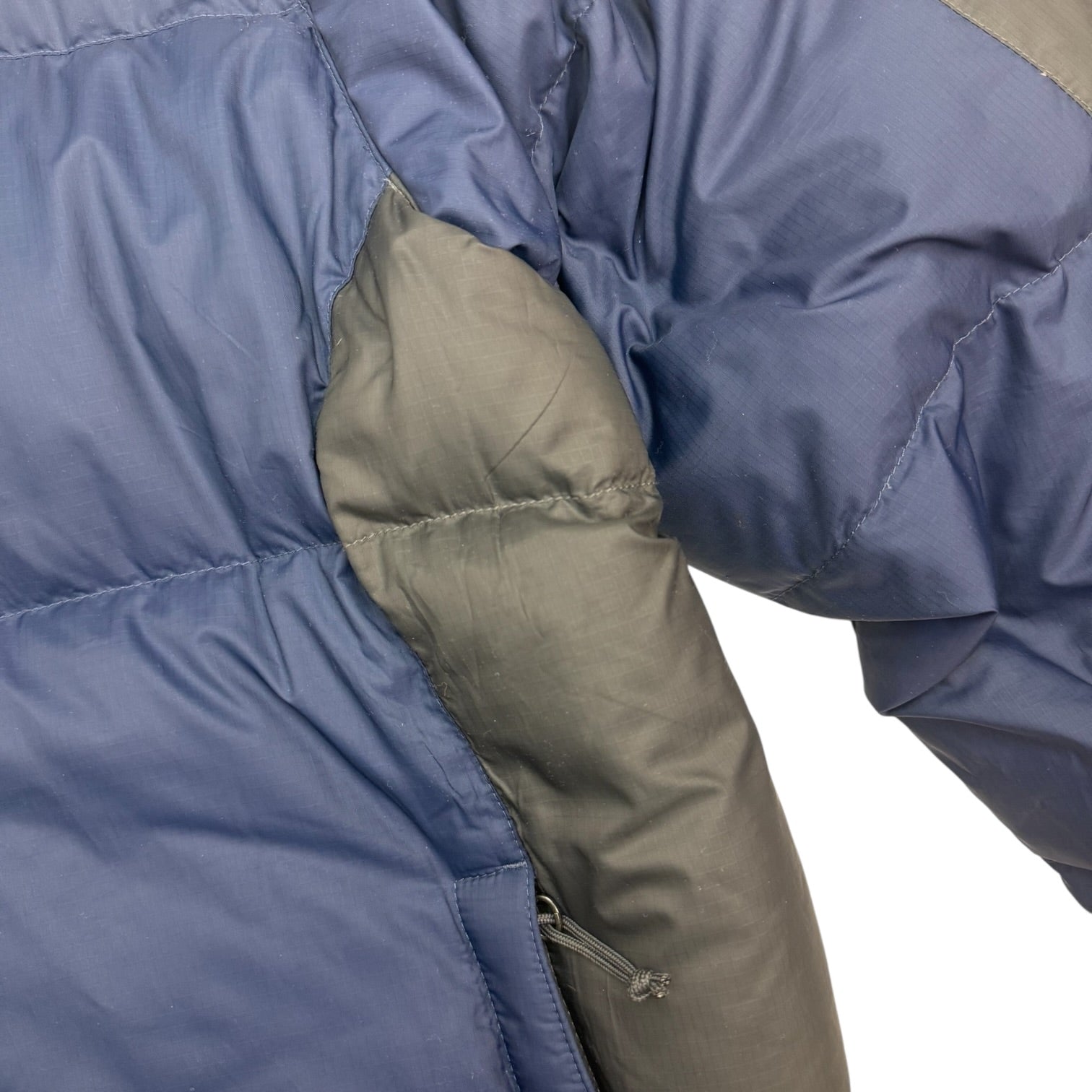 Vintage The North Face 550 Fill Nuptse Jacket Navy