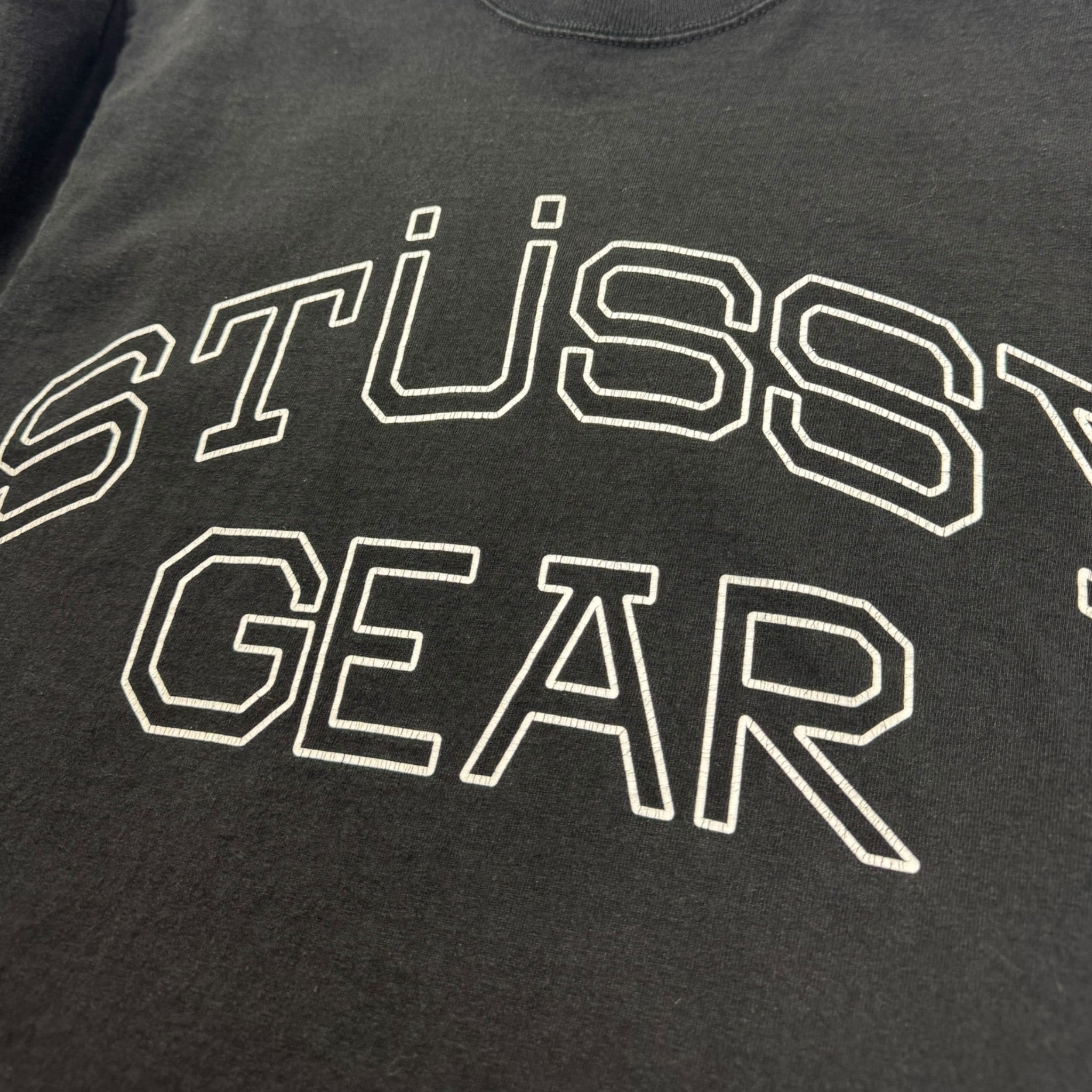 Stussy Gear Tee Black