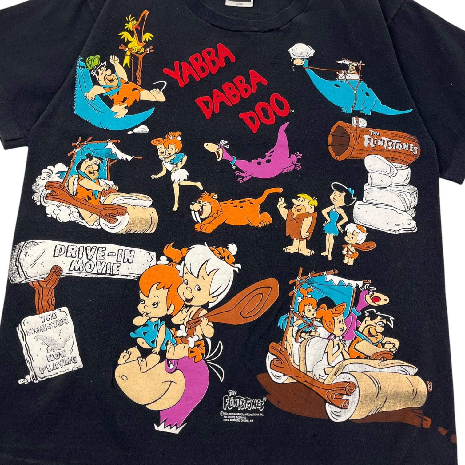 1994 The Flintstones Character T-Shirt