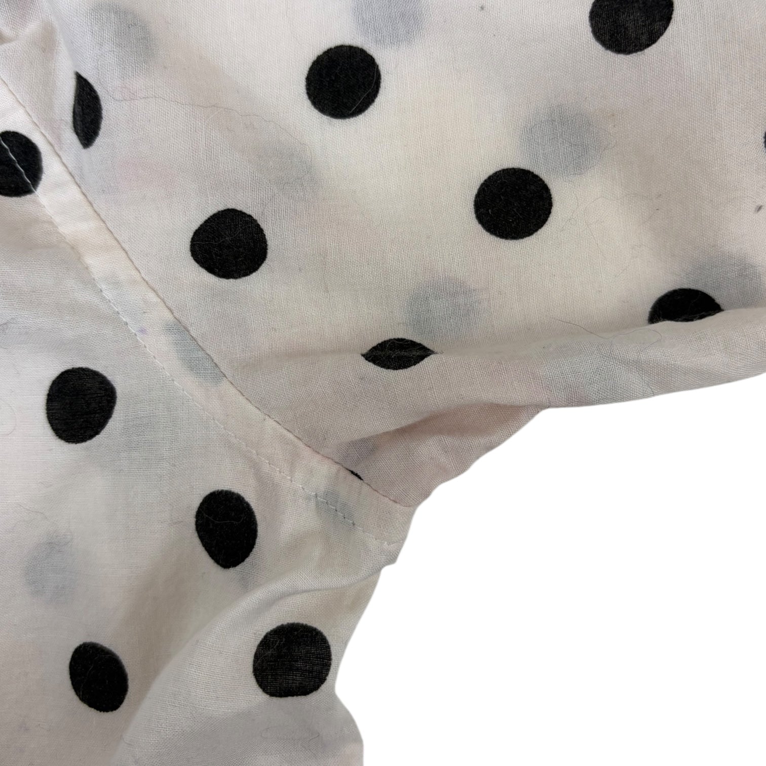 Stussy Polka Dot Button-Up T-Shirt White