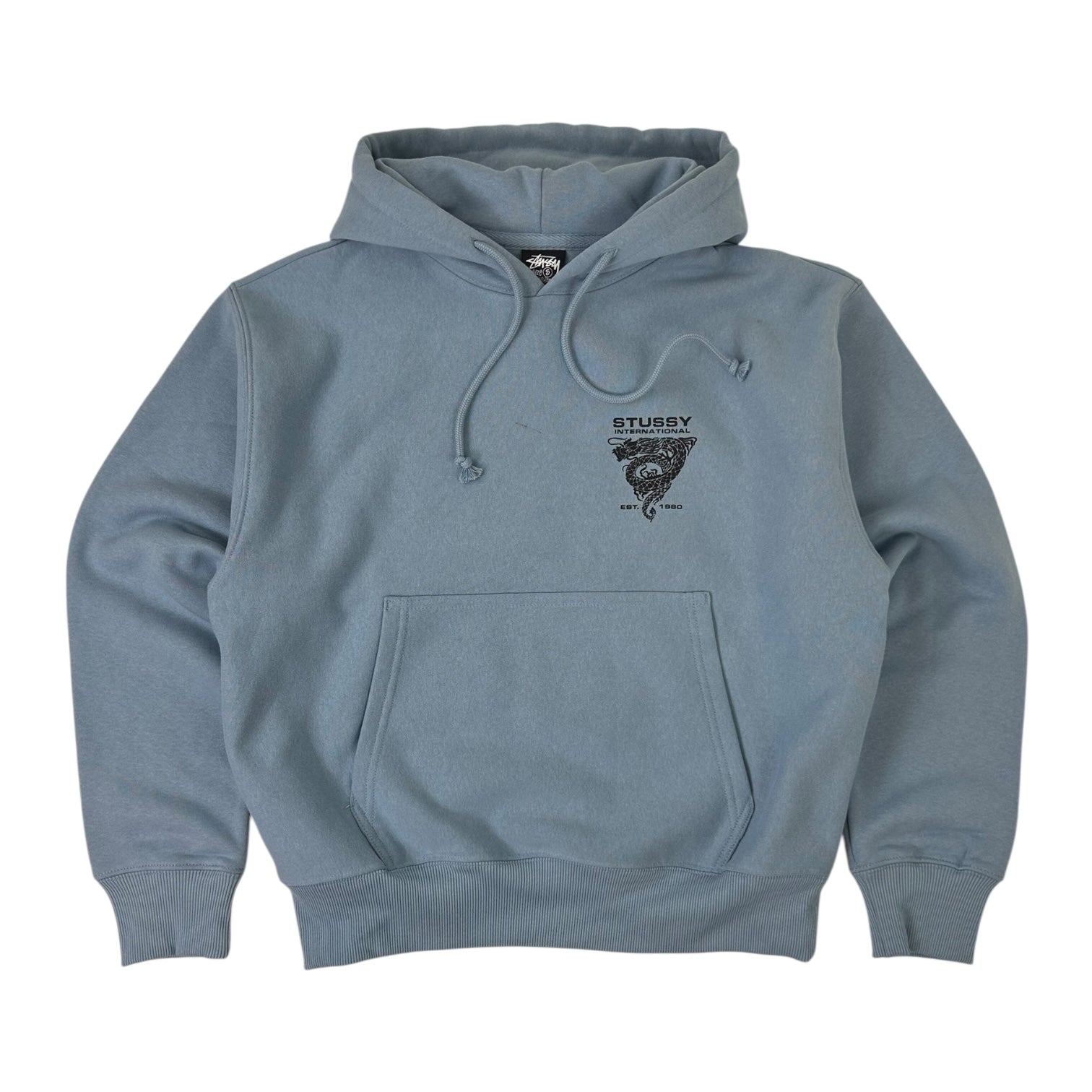 Stussy Dragon Hoodie Blue