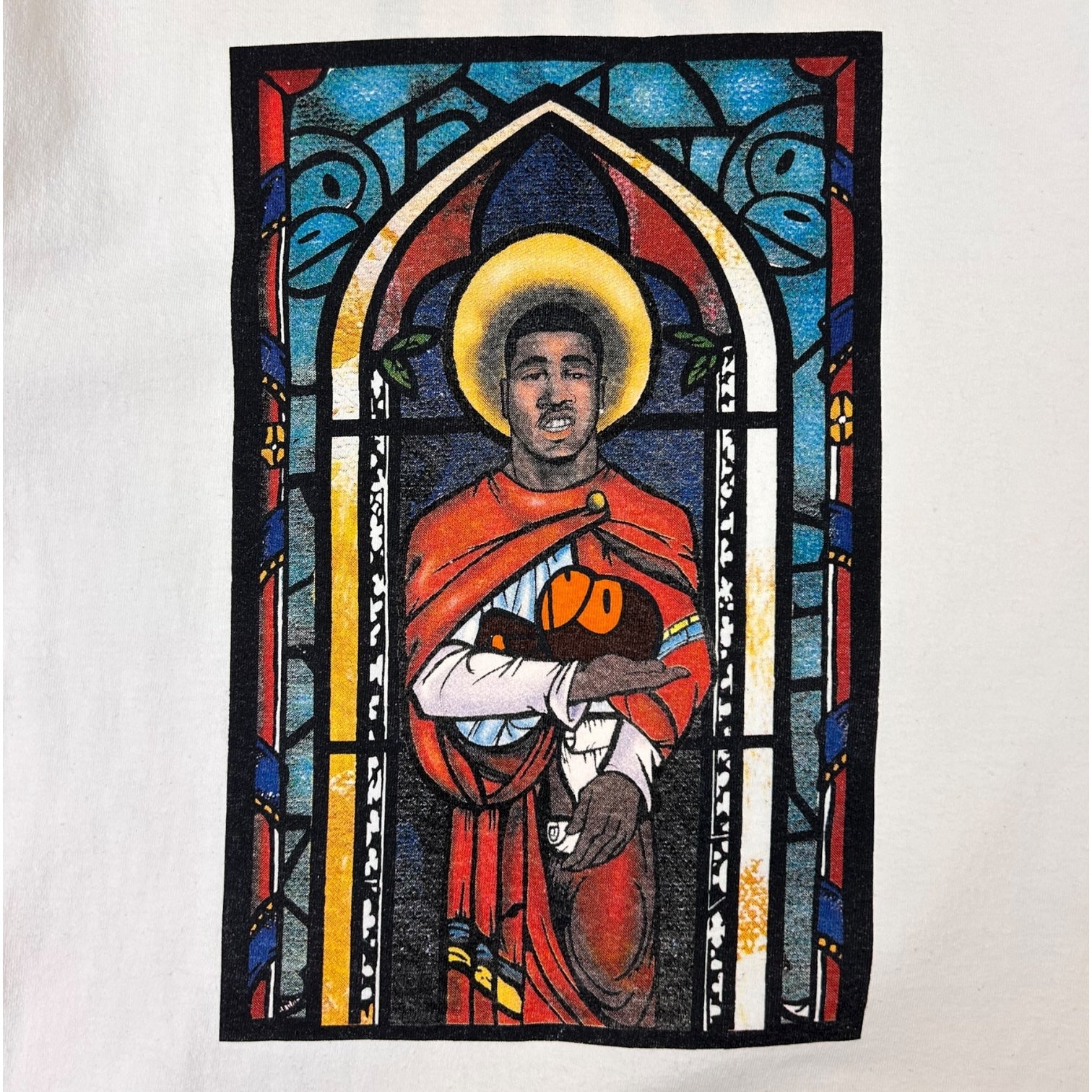 Bape X A$ap Ferg Traplord T-Shirt White