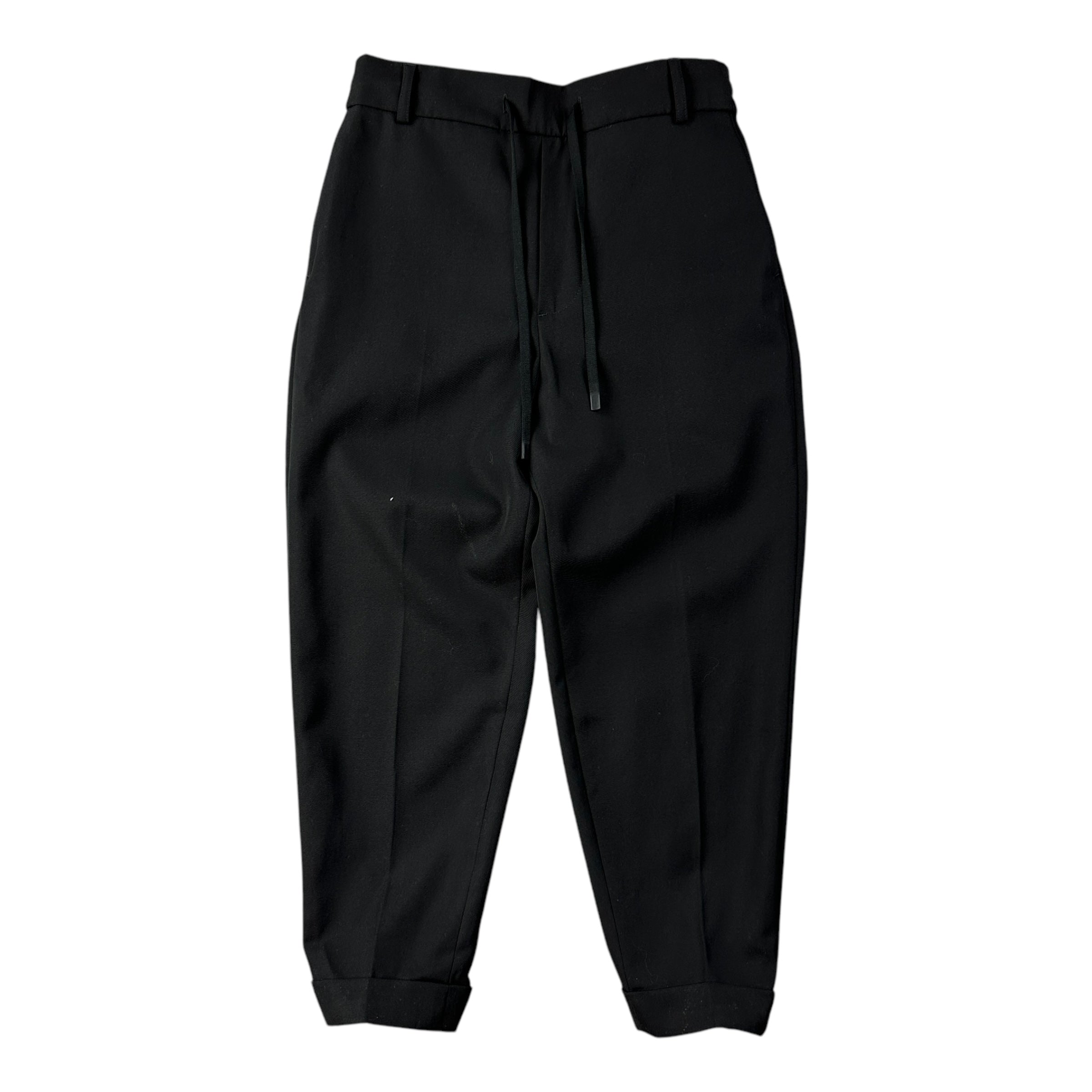 Maison Kitsuné Paris Draw String Trouser Black