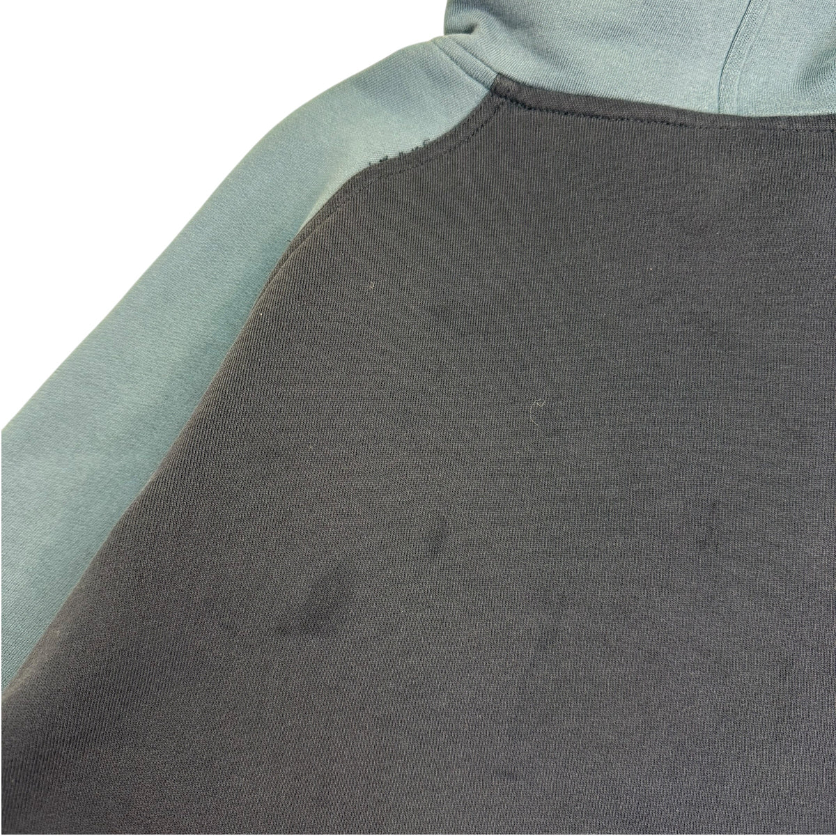 Vintage Oakley Software Two Tone Raglan Pullover Hoodie Blue