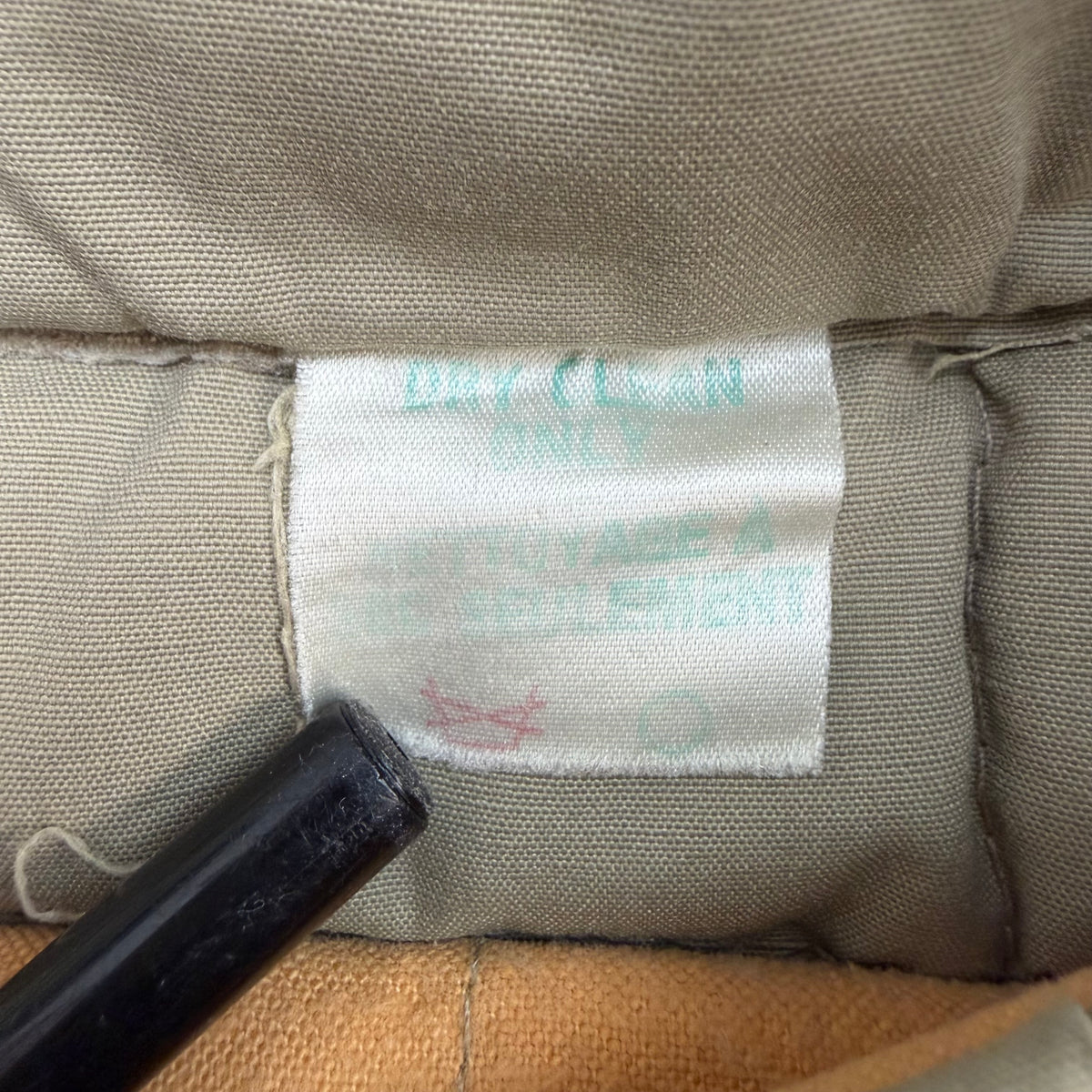 Vintage Reversible Hunting Down Jacket Tan/Orange