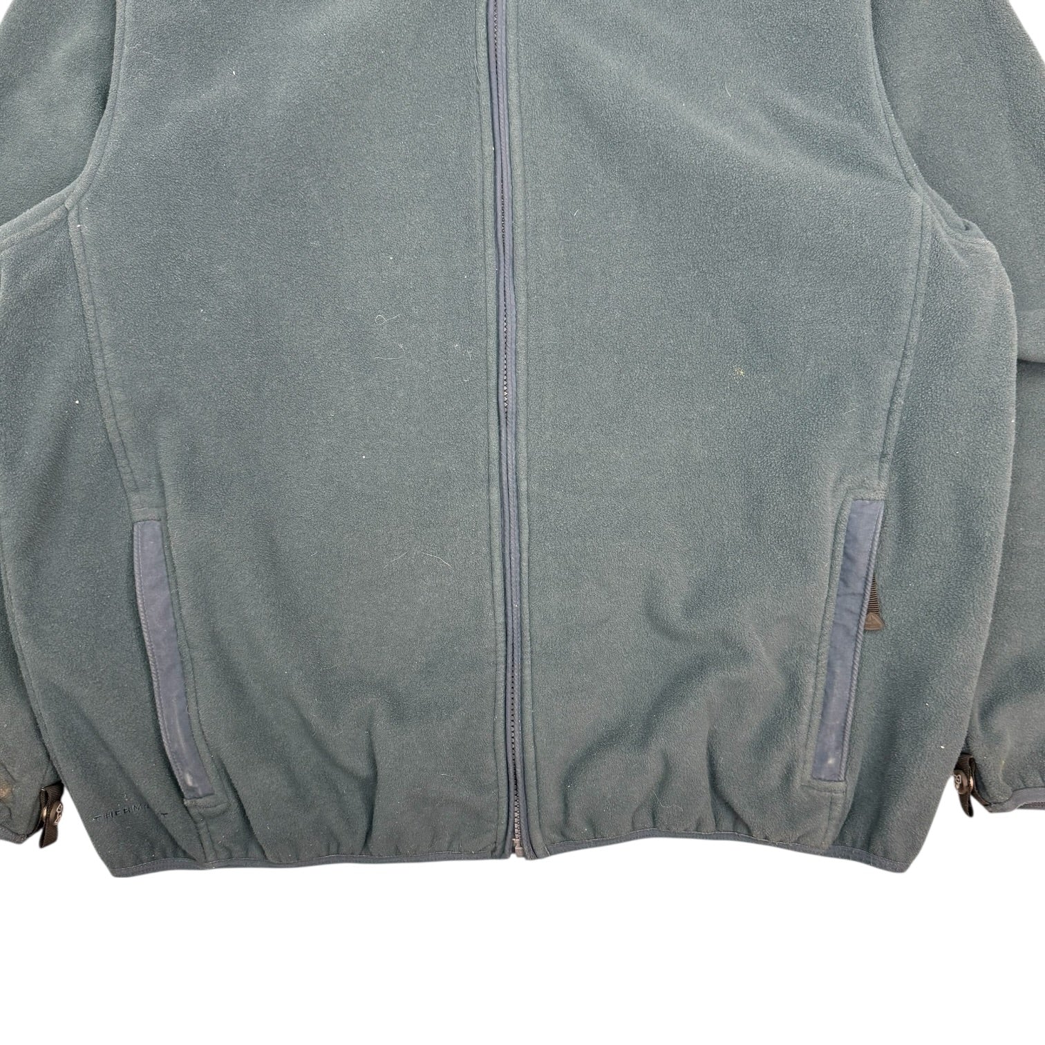 Vintage Nike ACG Therma Fit Fleece Zip Up Jacket Blue